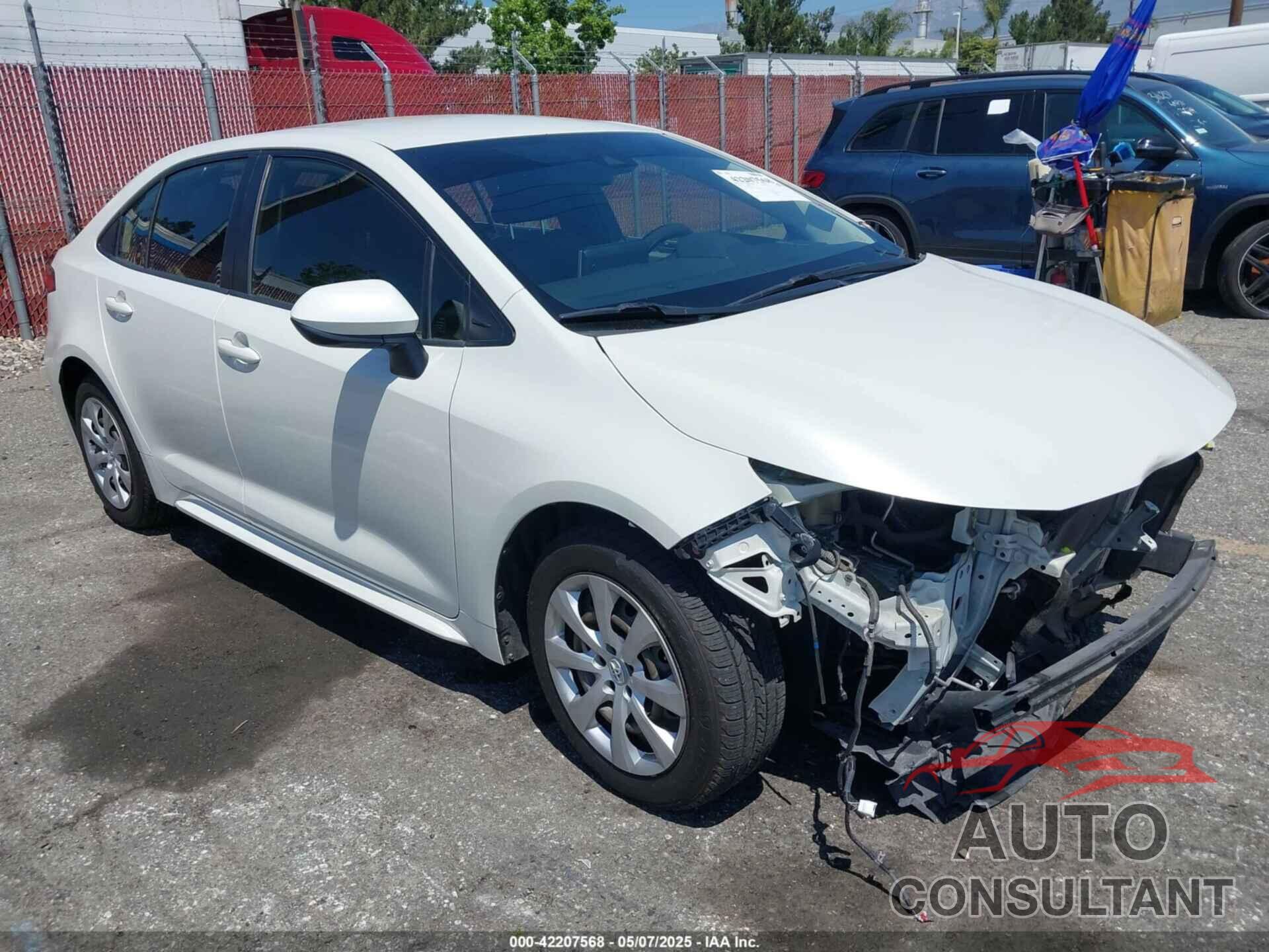 TOYOTA COROLLA 2020 - JTDEPRAE8LJ075821