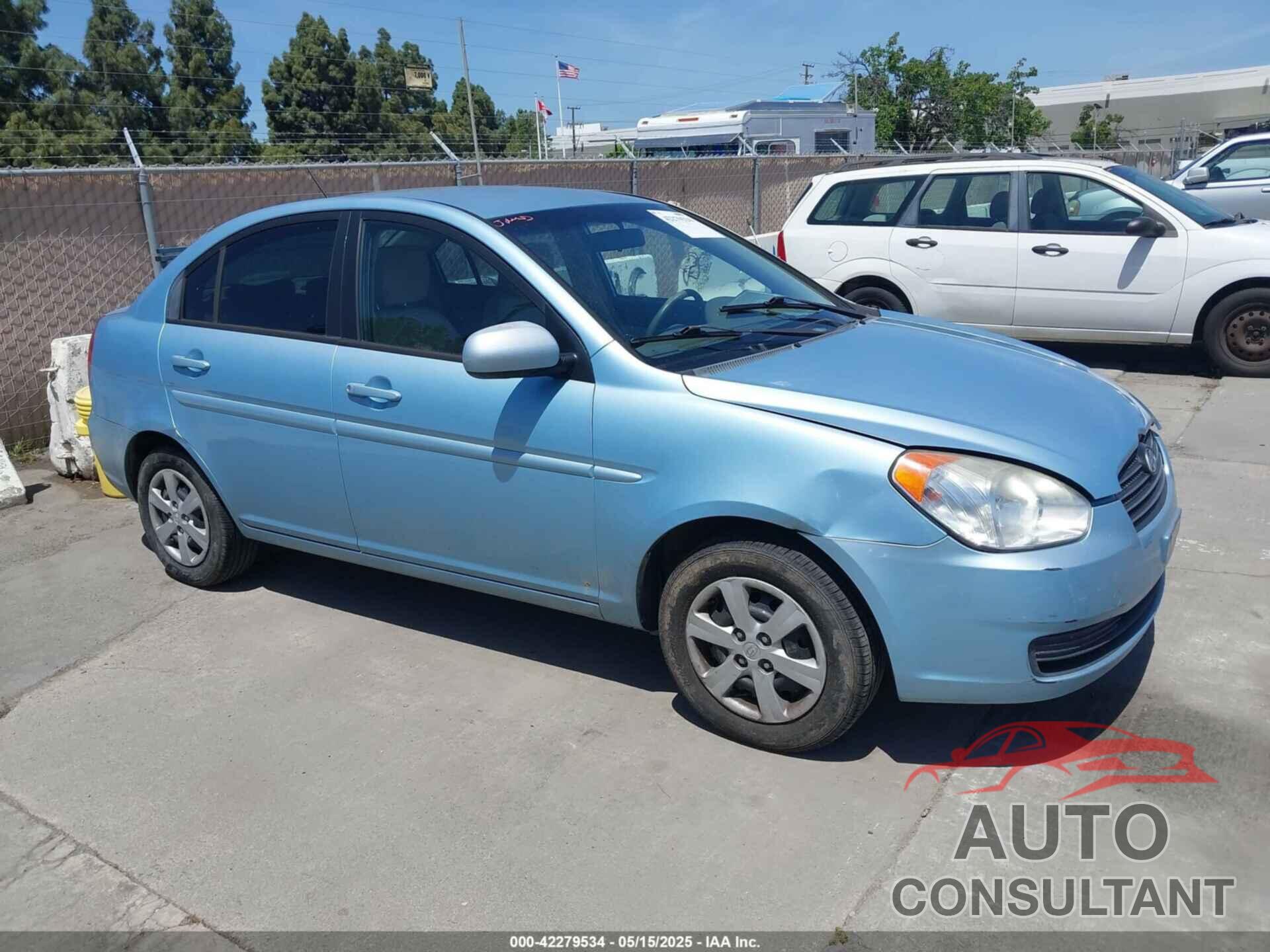 HYUNDAI ACCENT 2010 - KMHCN4AC1AU479520
