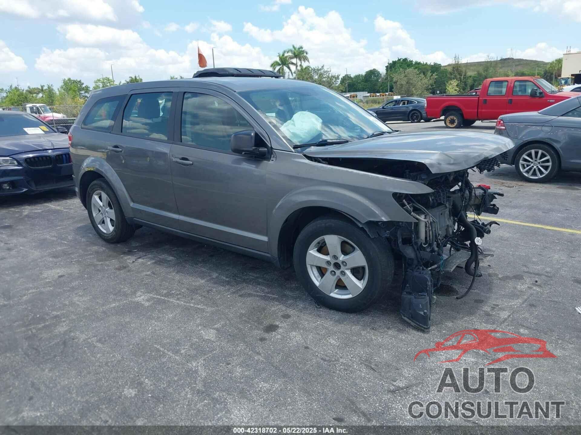DODGE JOURNEY 2013 - 3C4PDCAB3DT626929