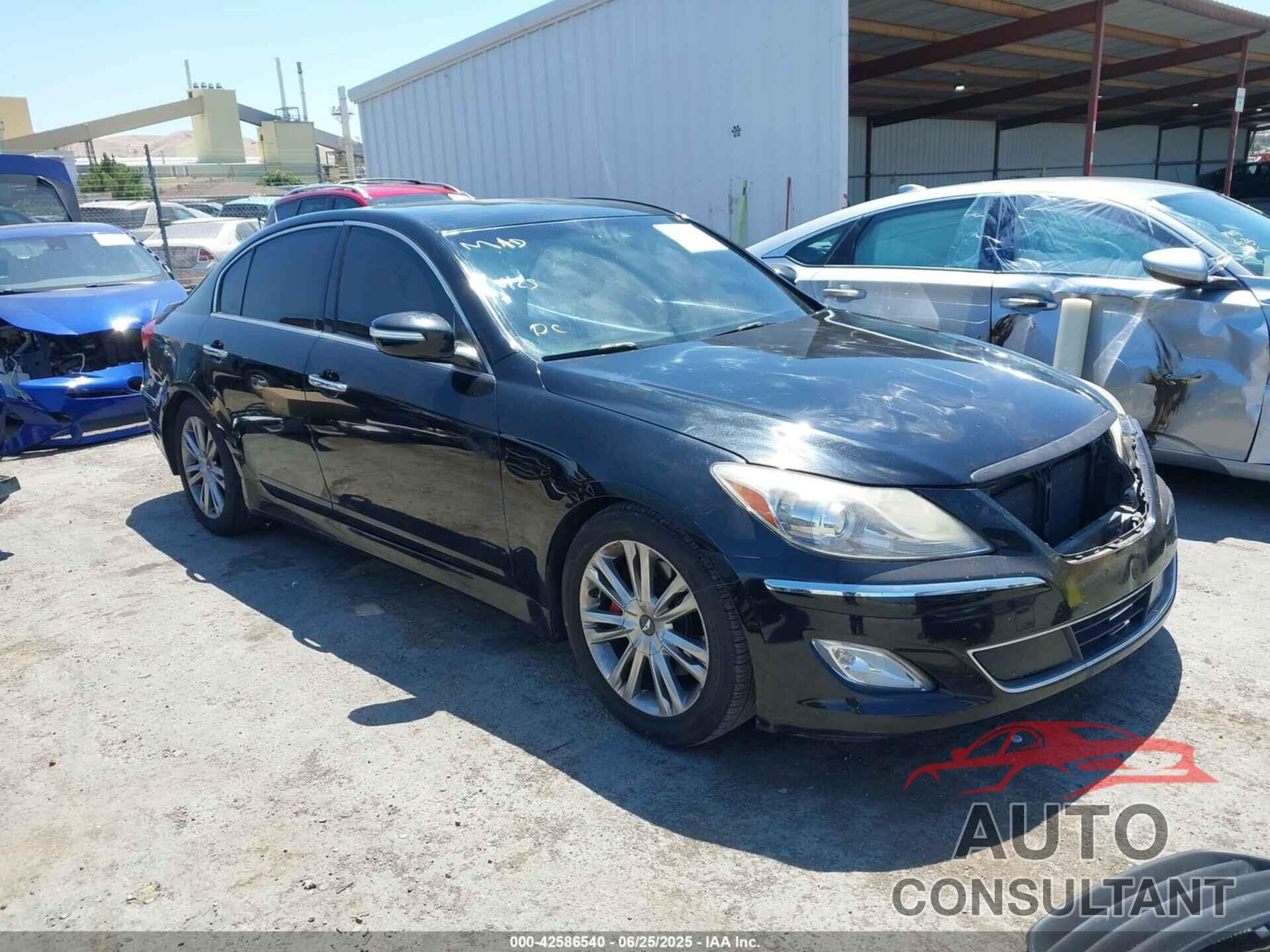 HYUNDAI GENESIS 2012 - KMHGC4DD7CU172562