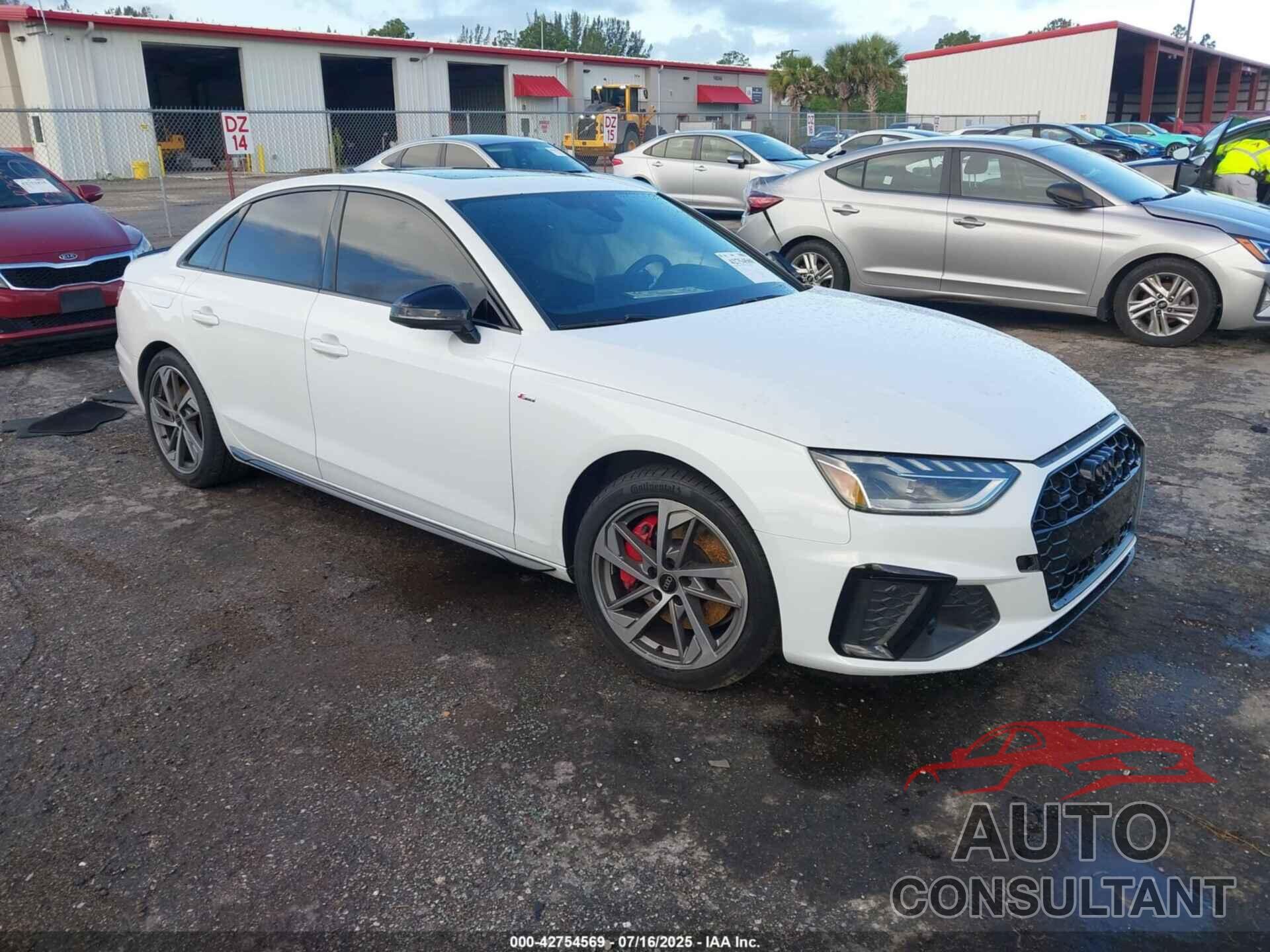 AUDI A4 2023 - WAUEAAF43PA060018