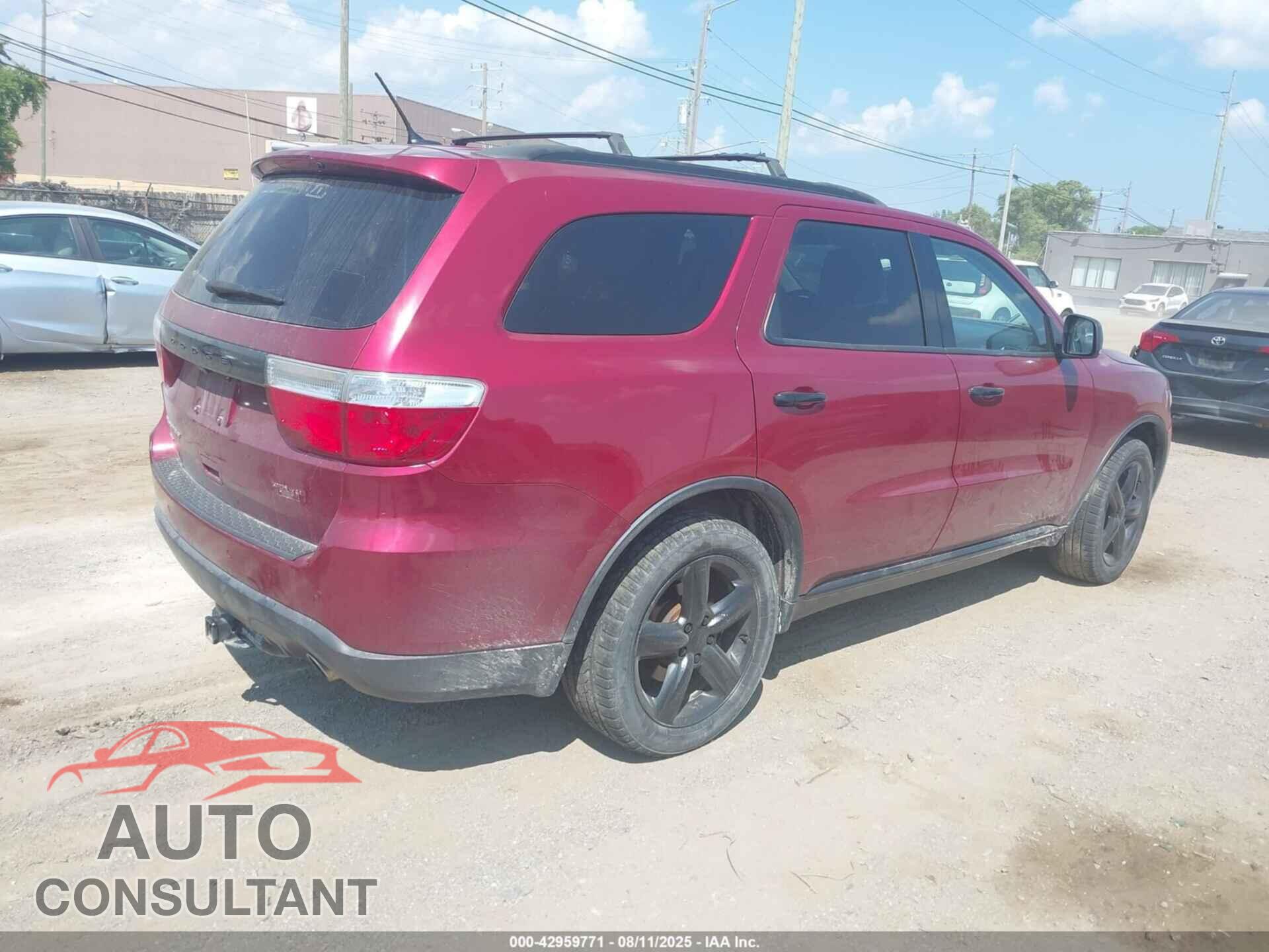 DODGE DURANGO 2013 - 1C4RDJEG1DC681085