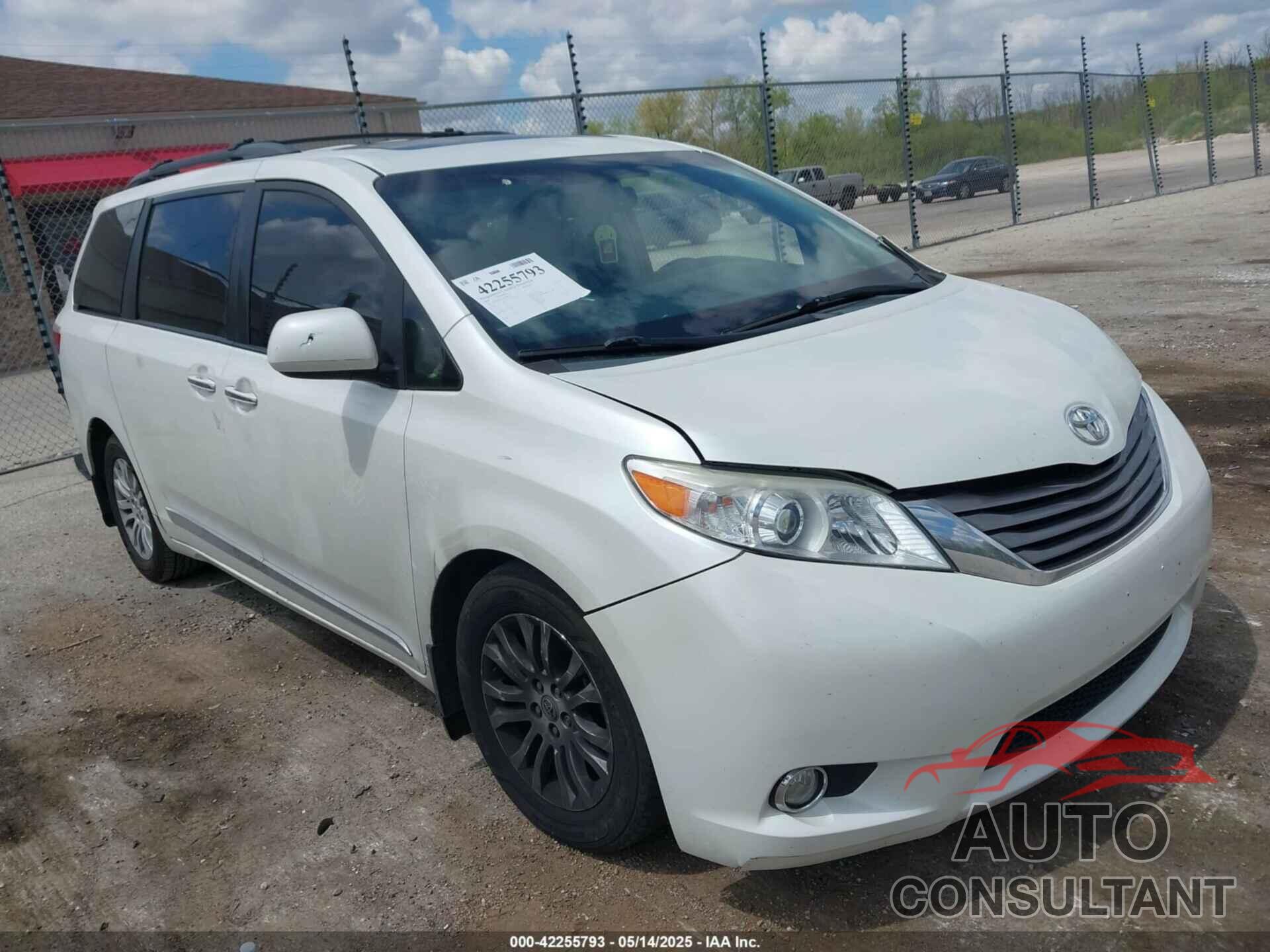 TOYOTA SIENNA 2016 - 5TDYK3DC4GS702638