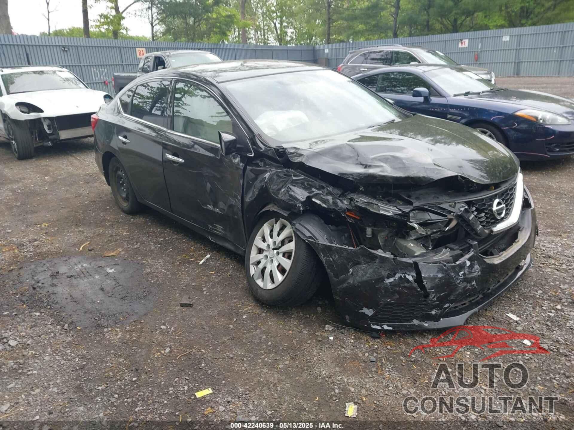 NISSAN SENTRA 2019 - 3N1AB7AP4KY216156