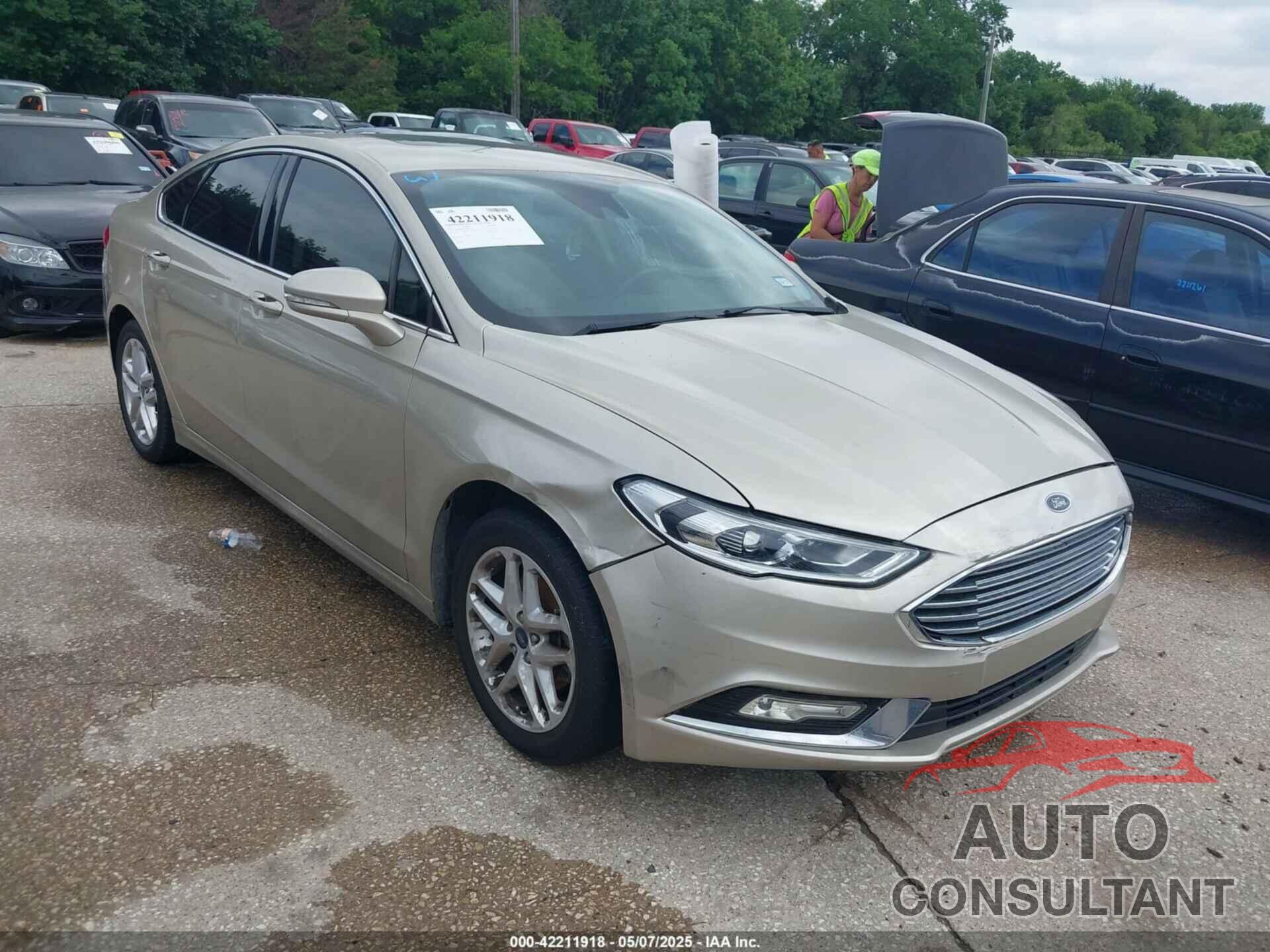 FORD FUSION 2017 - 3FA6P0K94HR178674