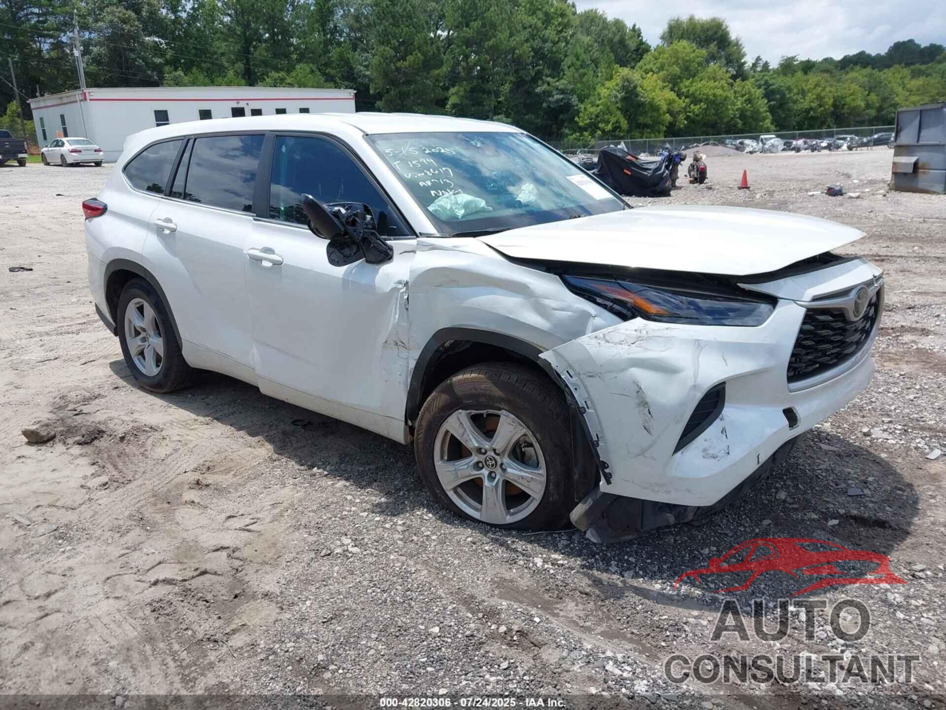 TOYOTA HIGHLANDER 2023 - 5TDKDRAH2PS038617