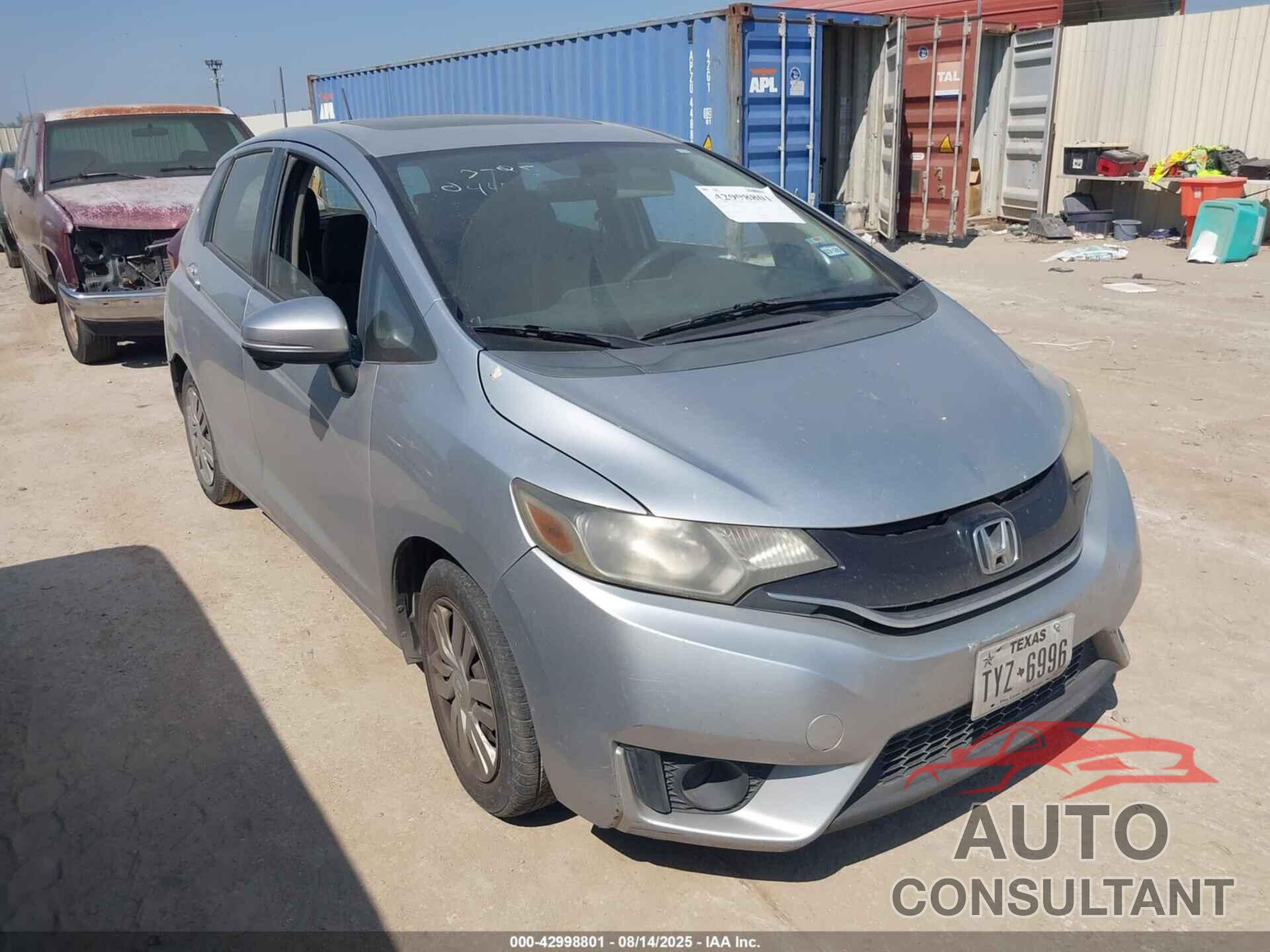 HONDA FIT 2016 - JHMGK5H75GX029291