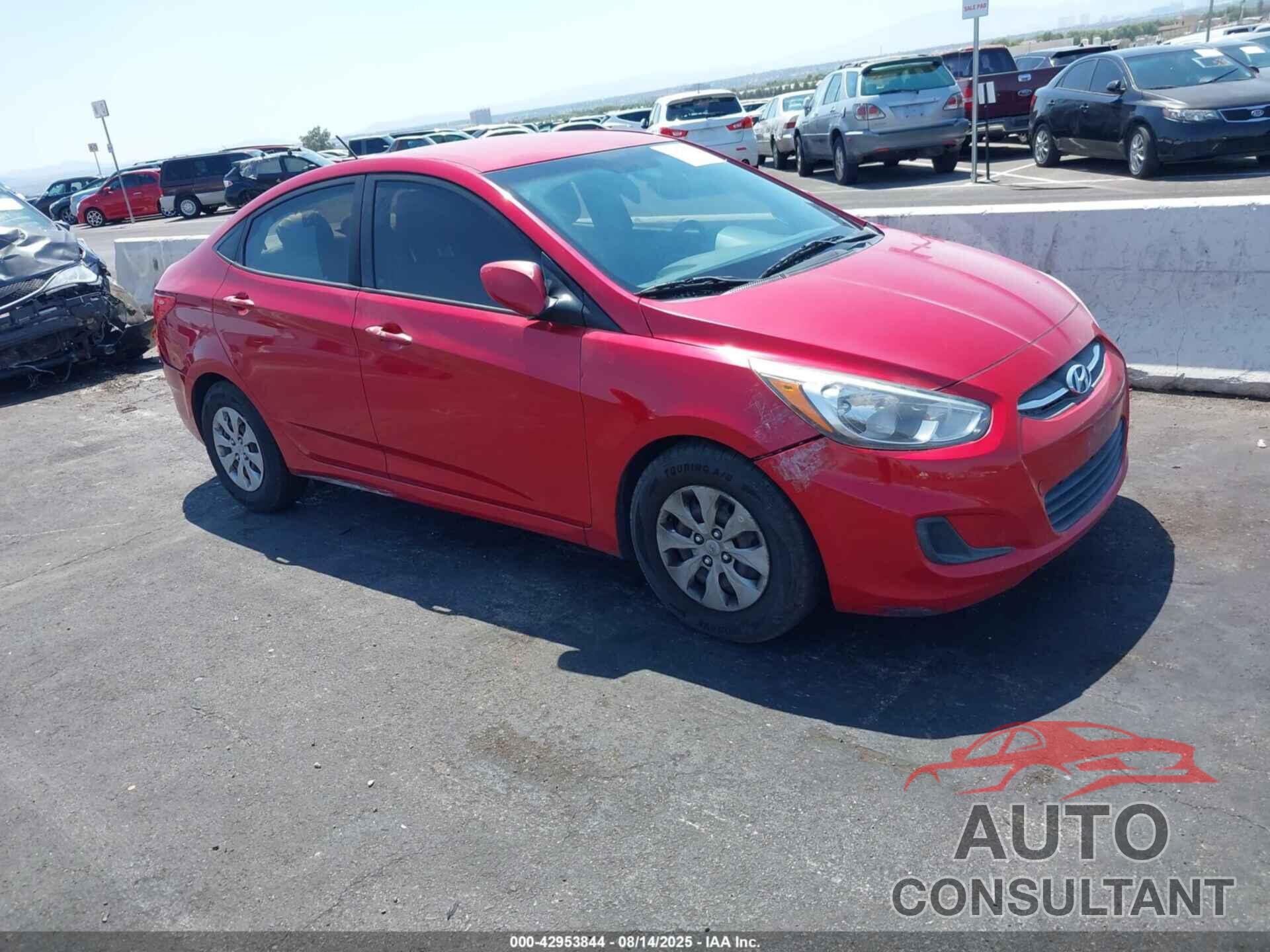 HYUNDAI ACCENT 2016 - KMHCT4AE5GU076298