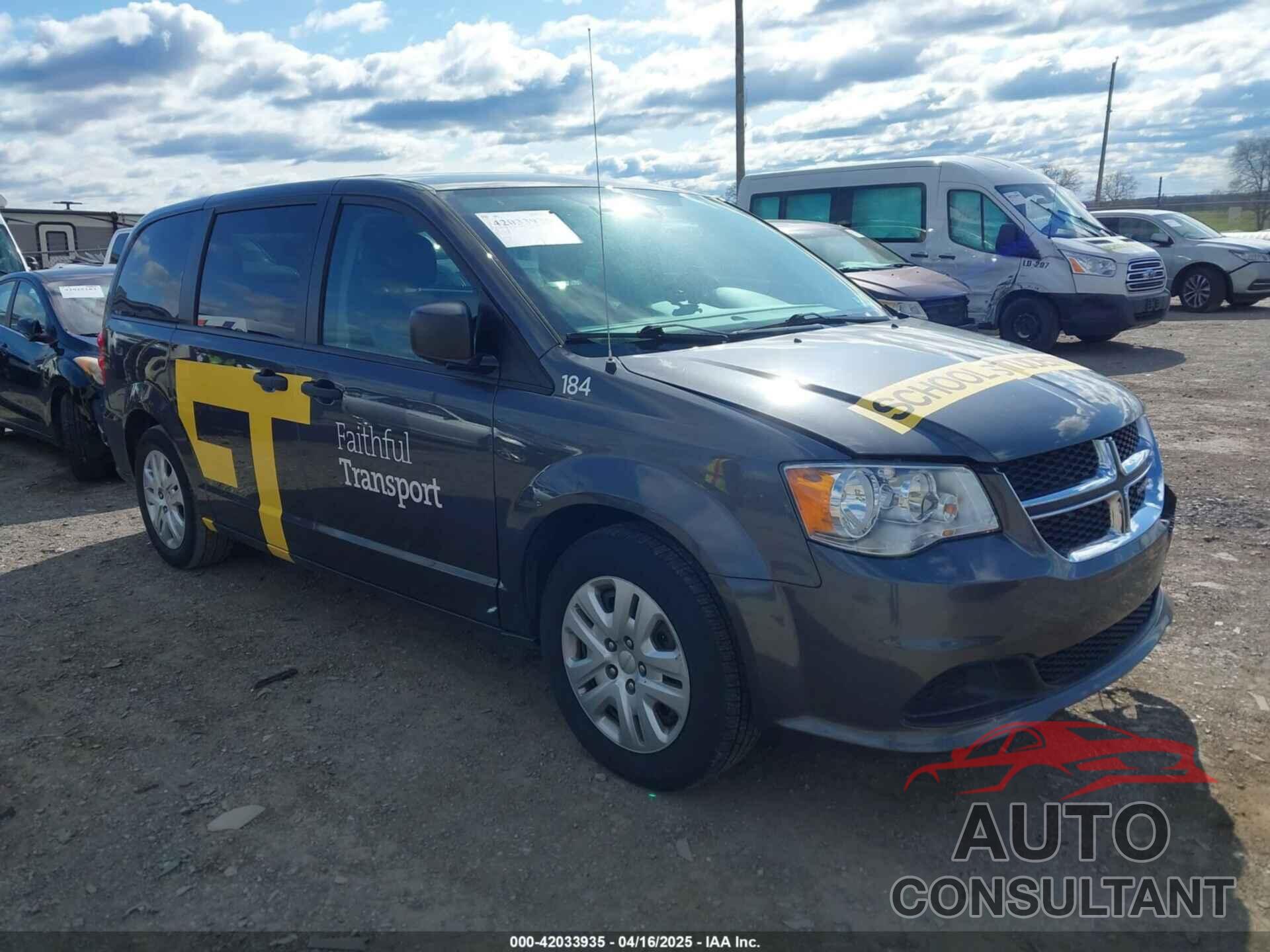 DODGE GRAND CARAVAN 2019 - 2C4RDGBG2KR713845