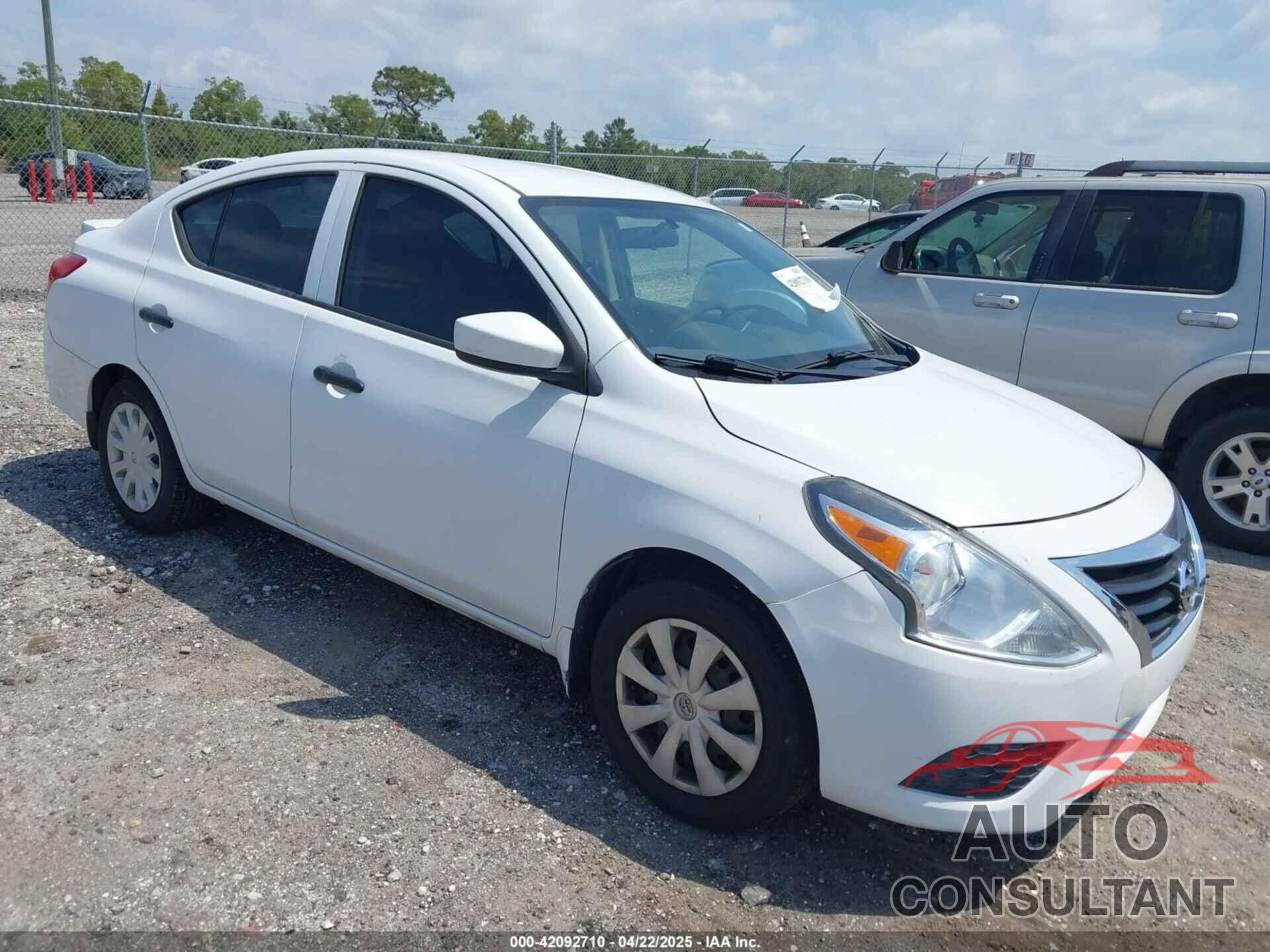 NISSAN VERSA 2016 - 3N1CN7AP8GL825271
