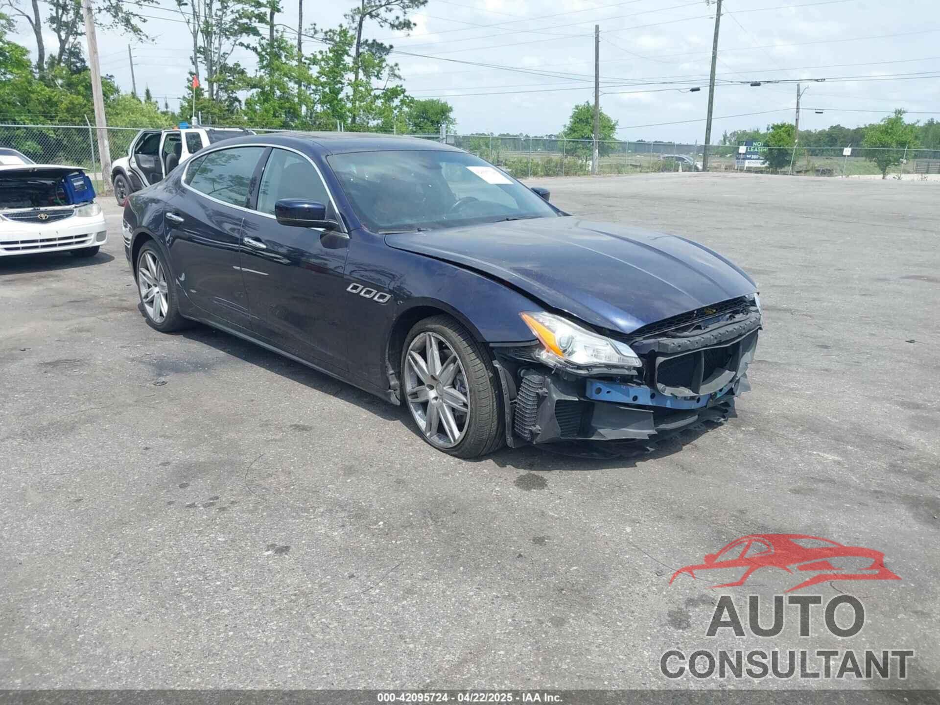 MASERATI QUATTROPORTE 2015 - ZAM56RRA0F1141329