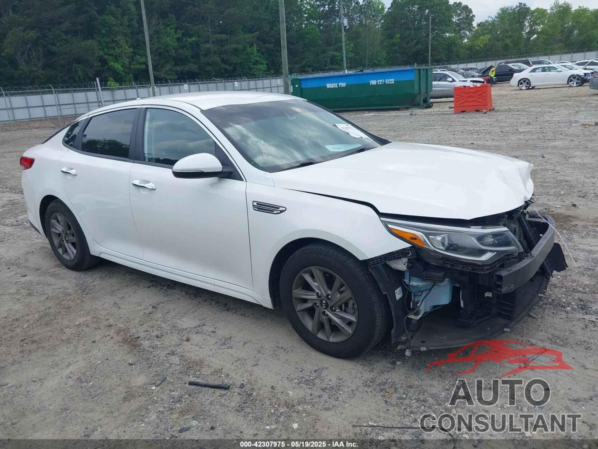 KIA OPTIMA 2020 - 5XXGT4L3XLG385606