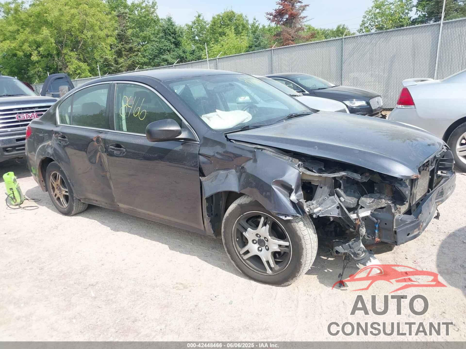 SUBARU LEGACY 2010 - 4S3BMAA68A1237126