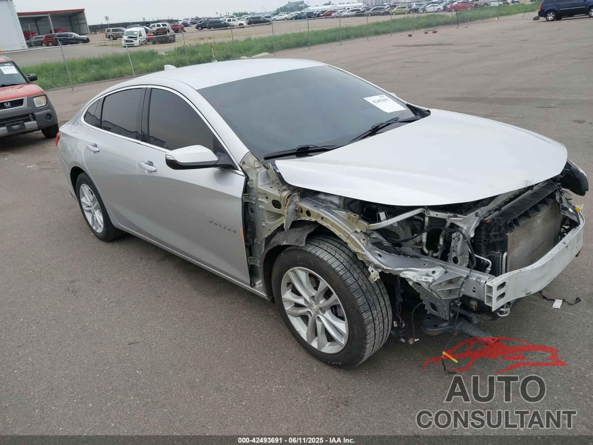 CHEVROLET MALIBU 2016 - 1G1ZE5ST7GF240689