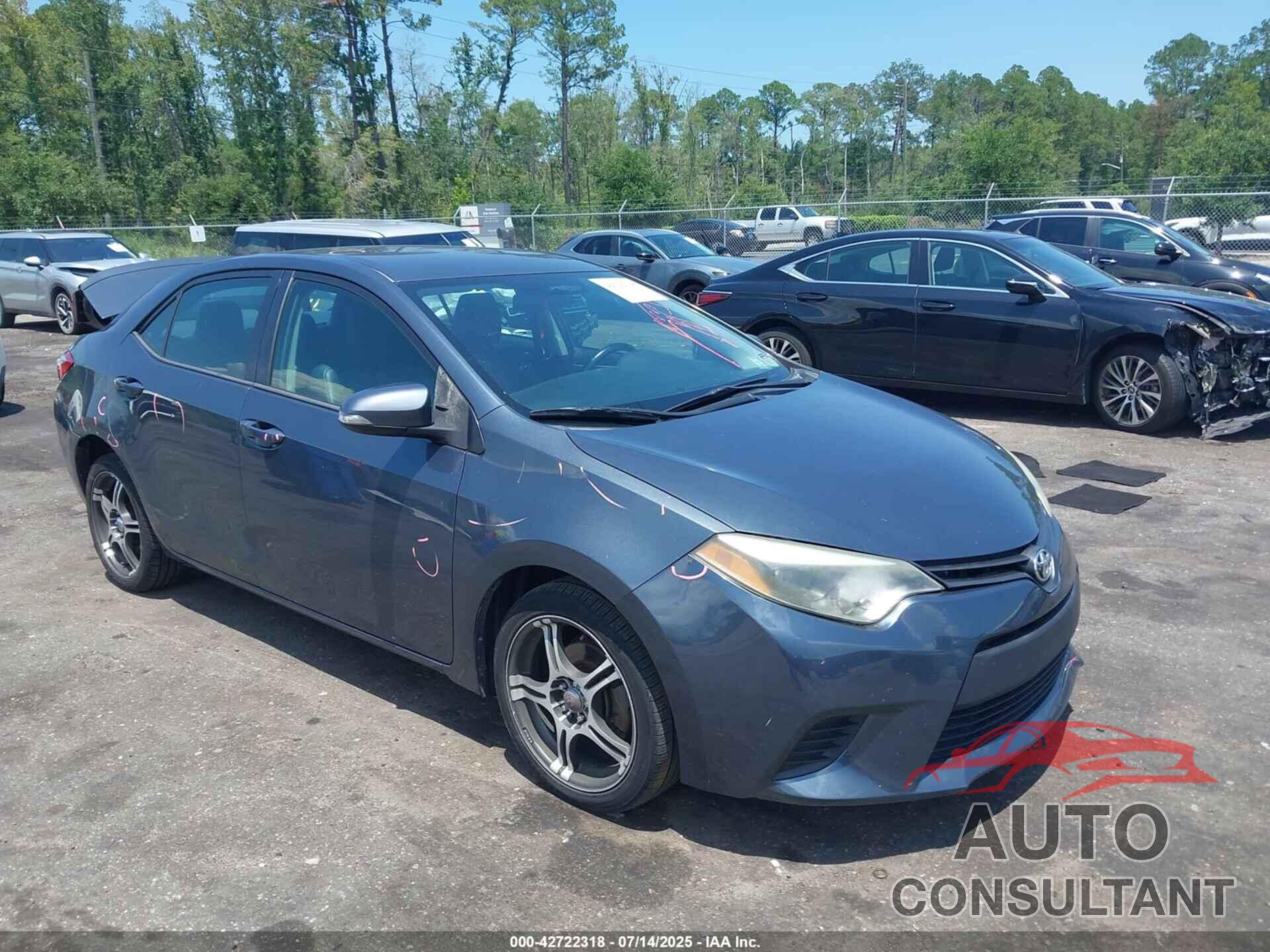 TOYOTA COROLLA 2015 - 2T1BURHE6FC331696