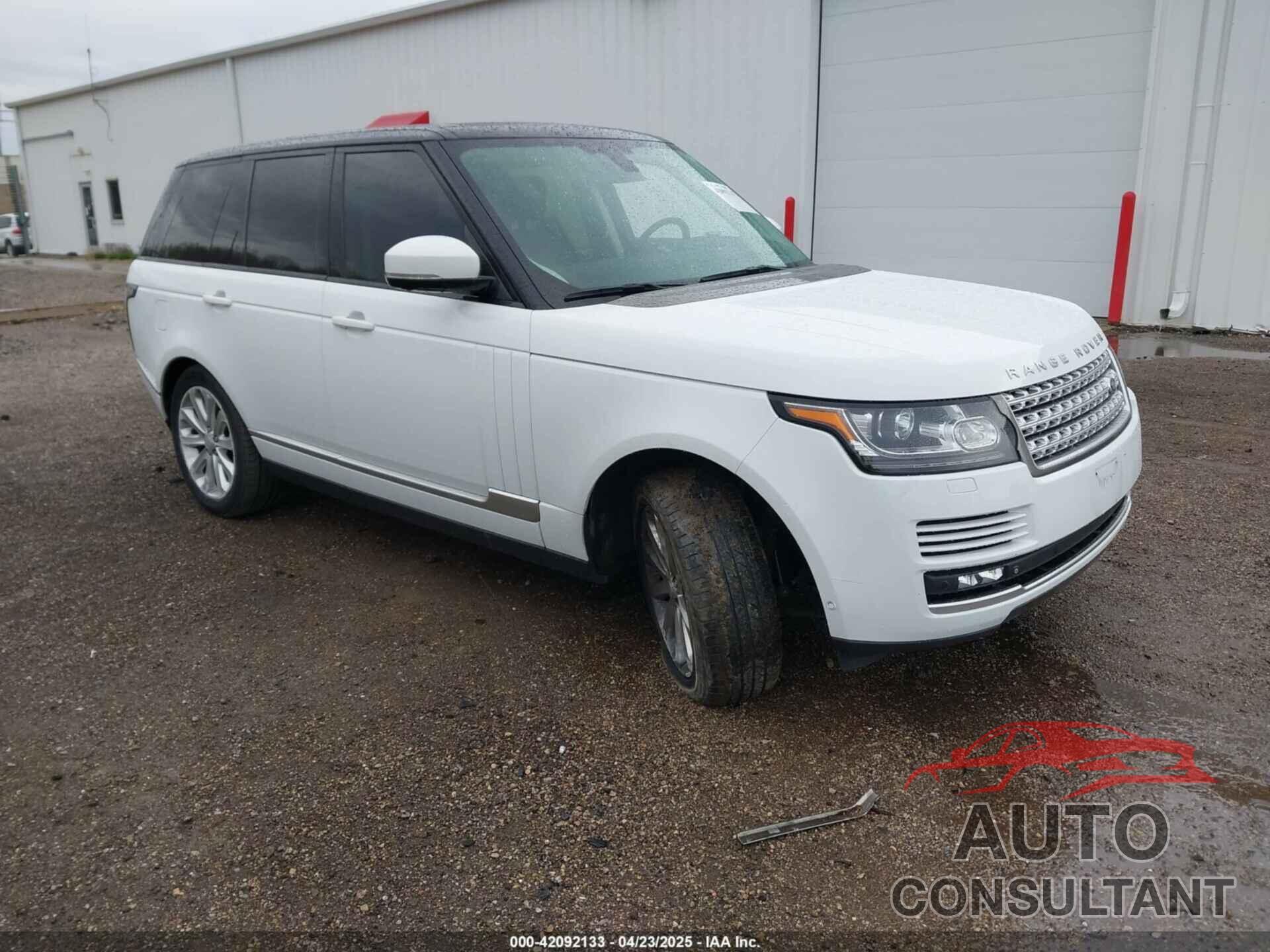 LAND ROVER RANGE ROVER 2015 - SALGS2VF7FA229689