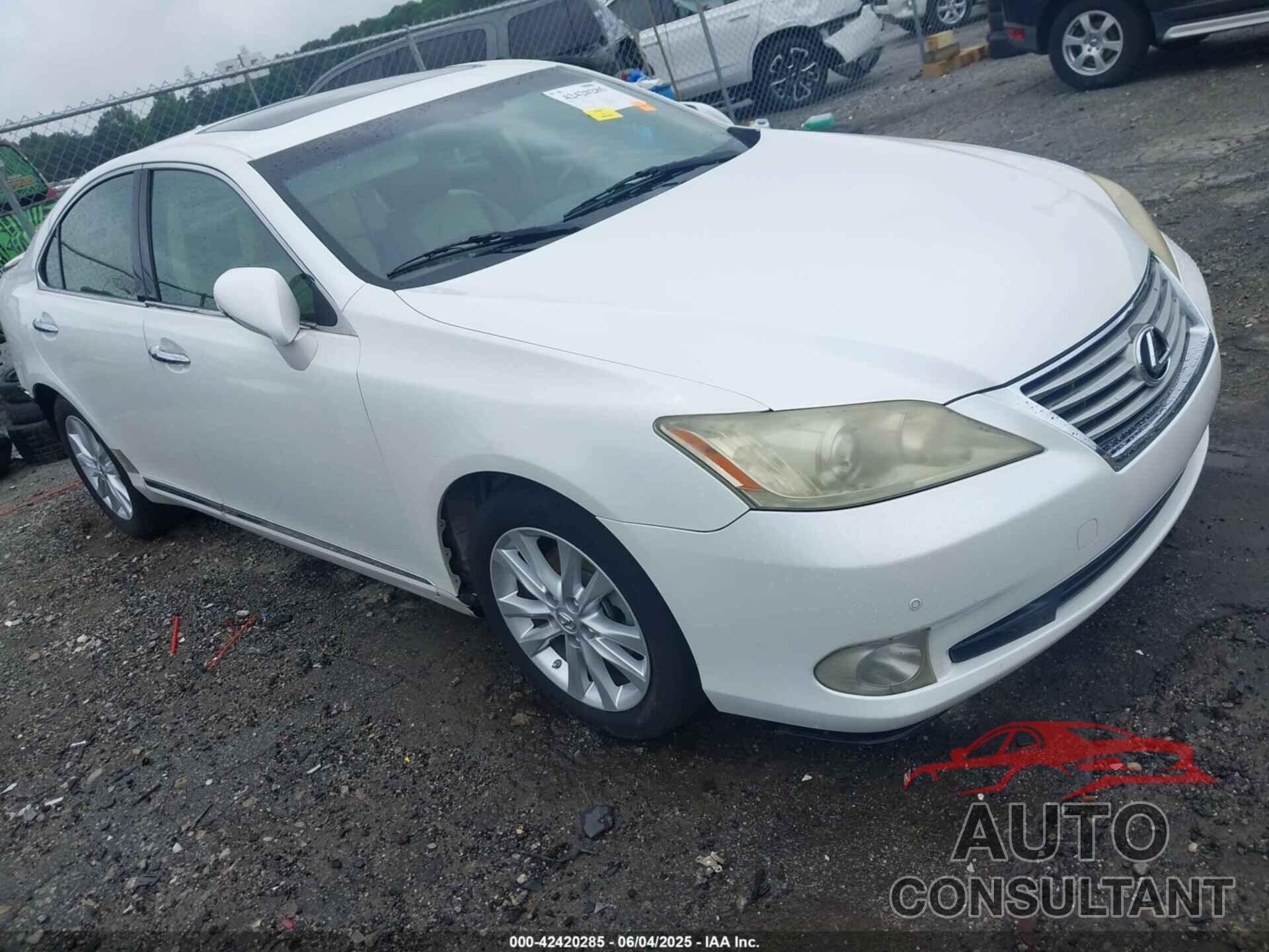 LEXUS ES 350 2010 - JTHBK1EG1A2388942