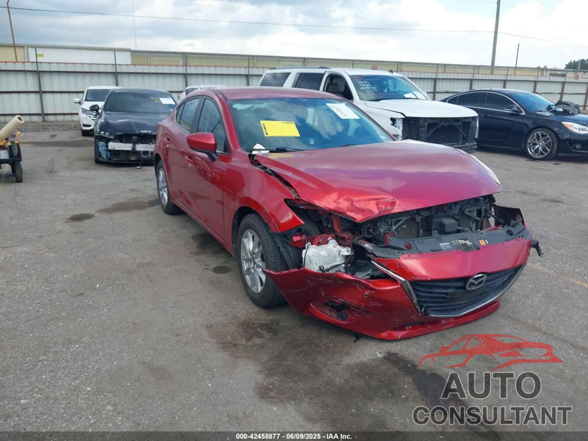 MAZDA MAZDA3 2016 - JM1BM1U74G1307301
