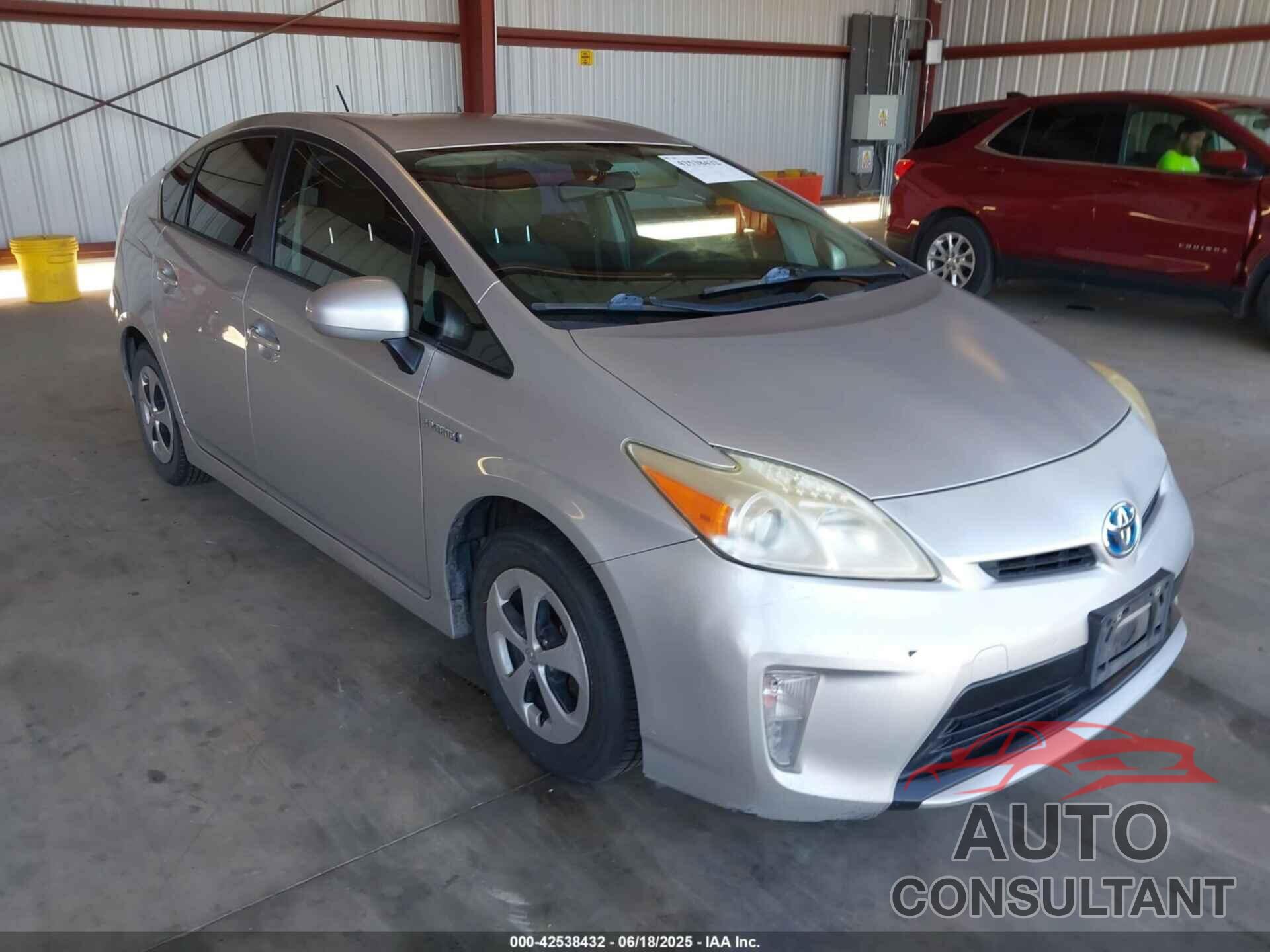 TOYOTA PRIUS 2013 - JTDKN3DU9D5588594