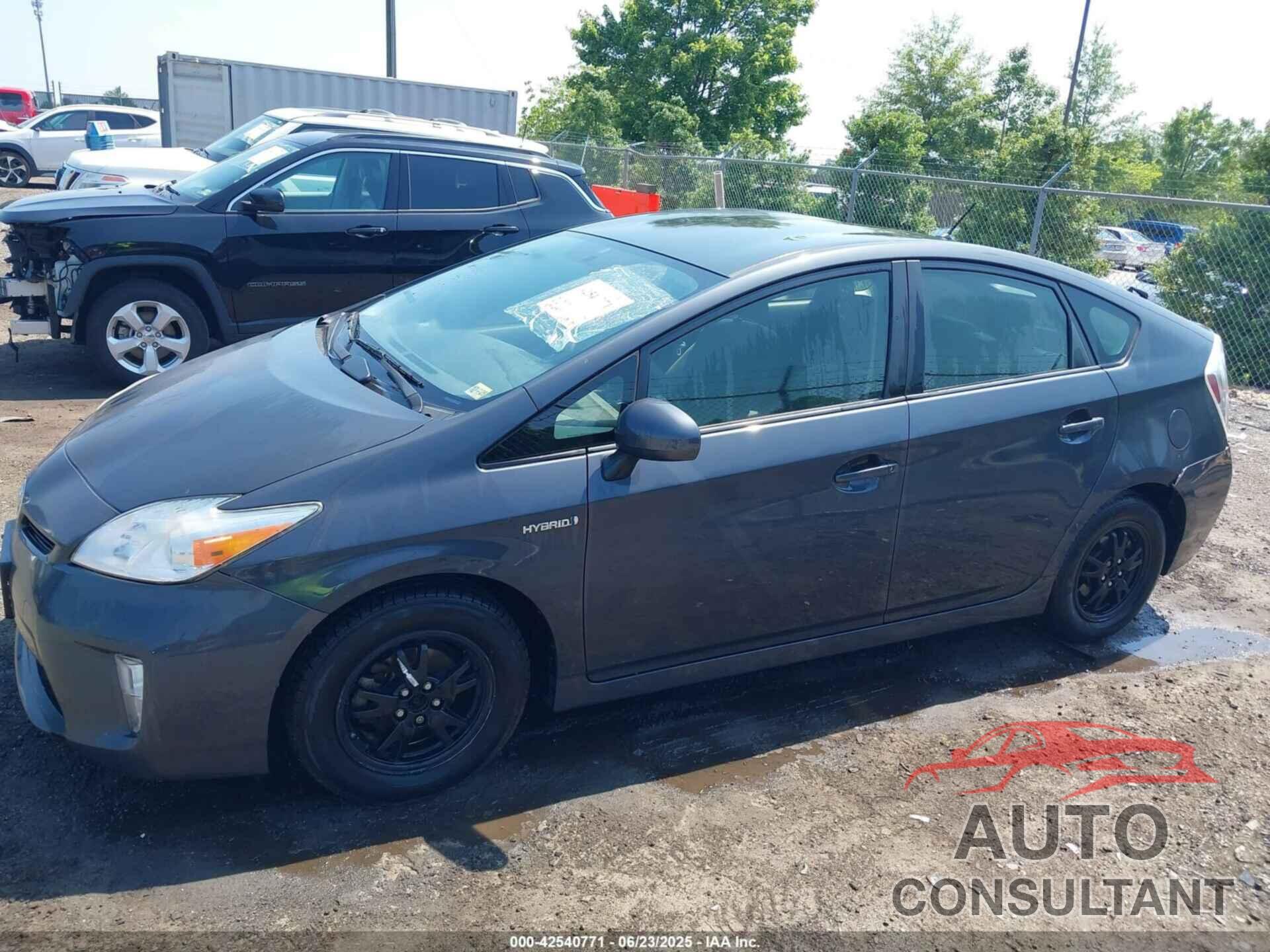 TOYOTA PRIUS 2014 - JTDKN3DU5E0363524
