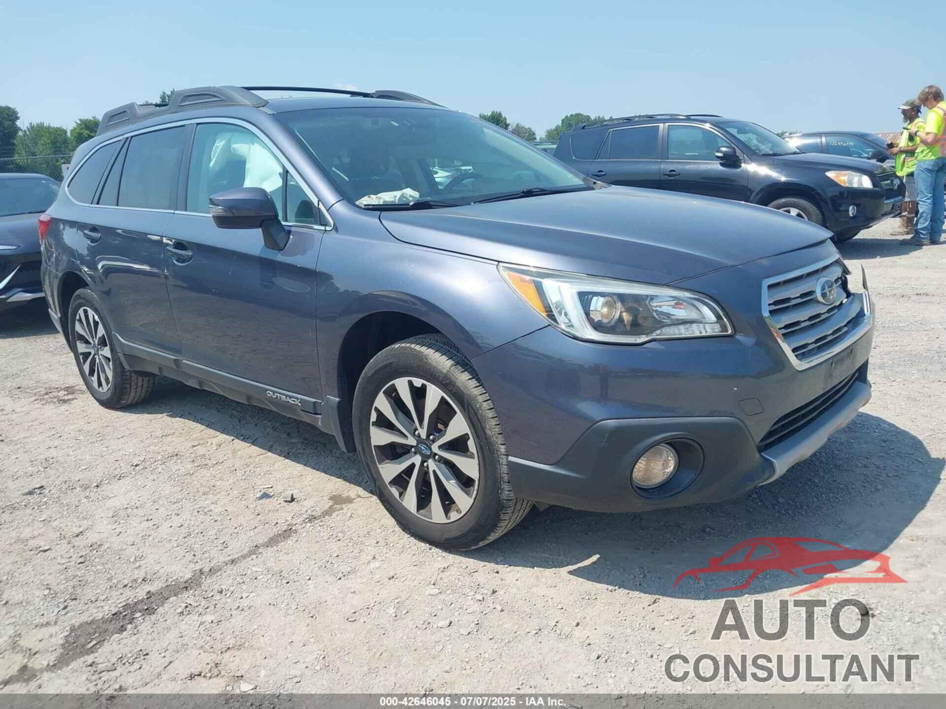 SUBARU OUTBACK 2016 - 4S4BSANC8G3336169