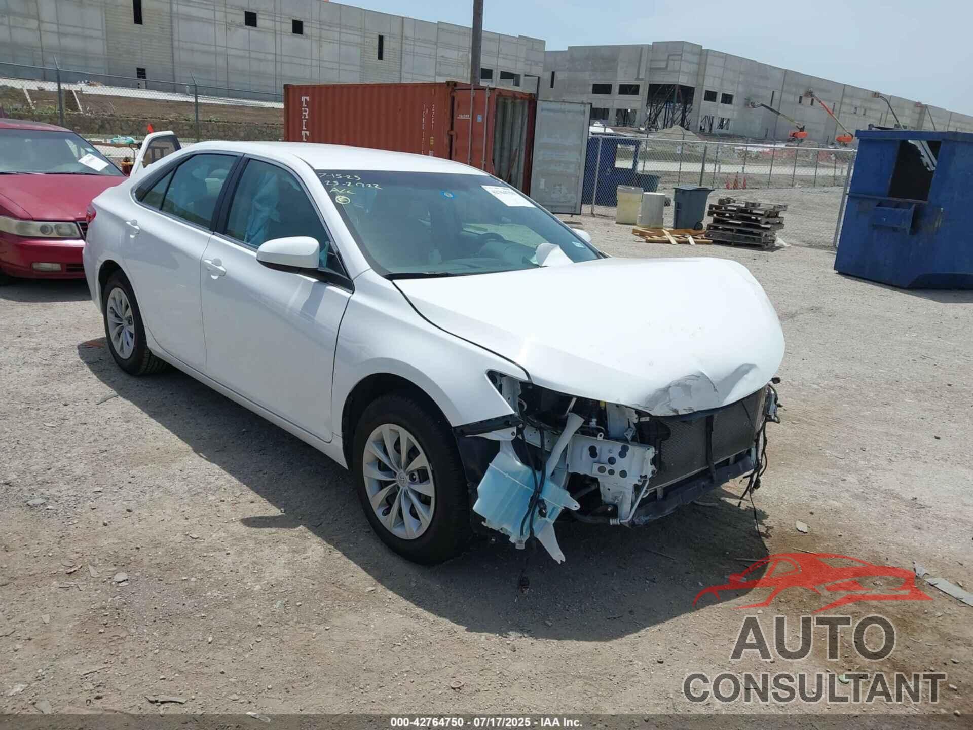 TOYOTA CAMRY 2017 - 4T1BF1FK9HU420491