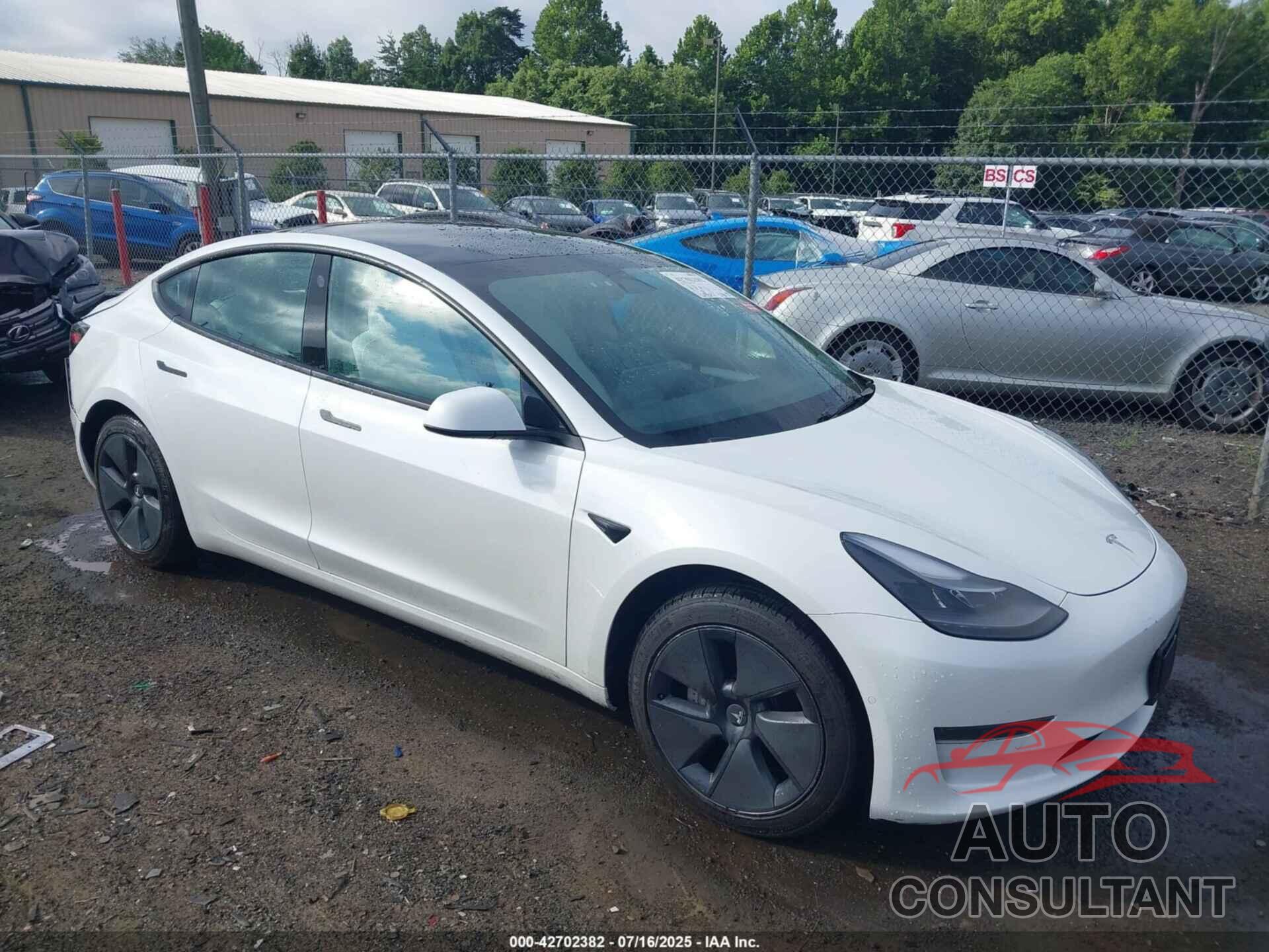 TESLA MODEL 3 2021 - 5YJ3E1EA2MF091480