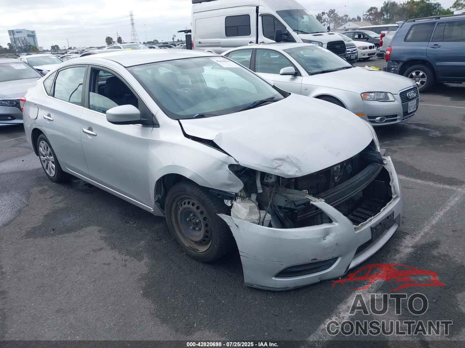 NISSAN SENTRA 2013 - 3N1AB7AP2DL646090