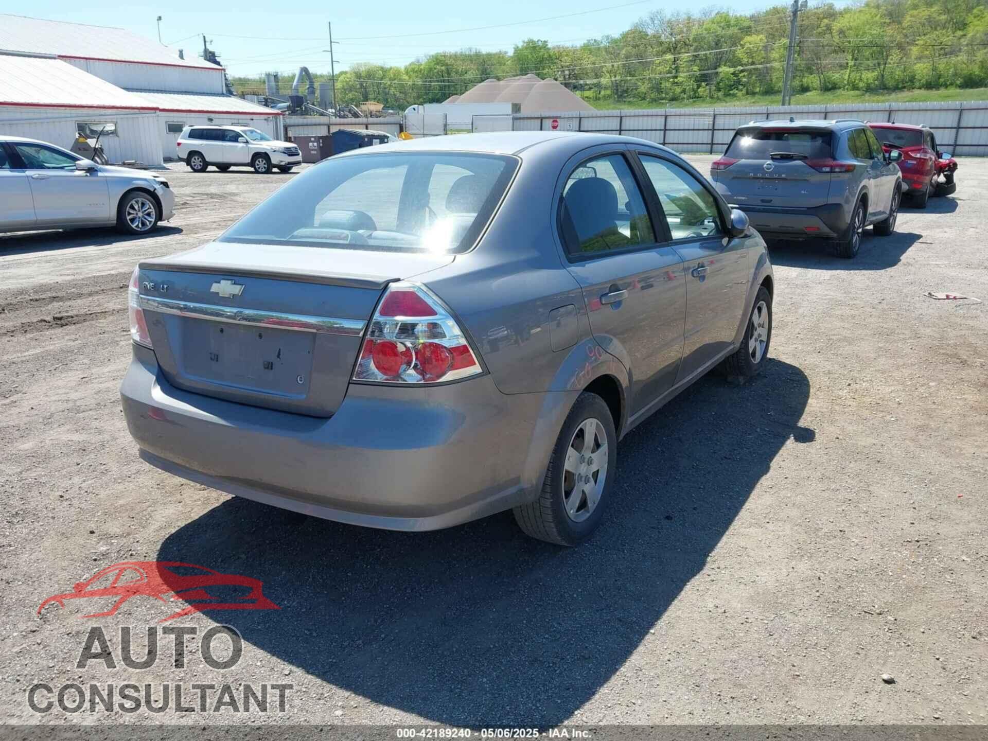 CHEVROLET AVEO 2011 - KL1TD5DE2BB166314