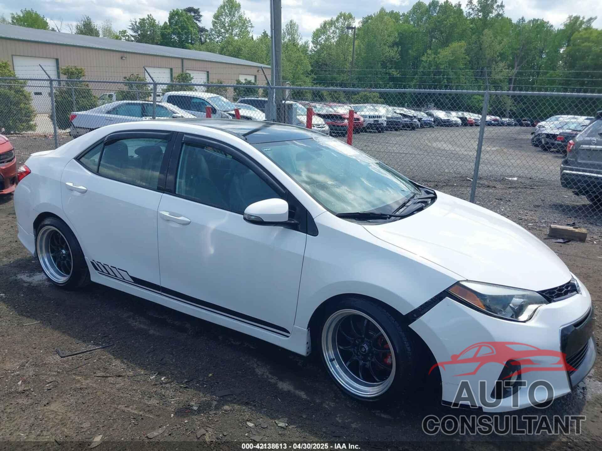 TOYOTA COROLLA 2016 - 2T1BURHE3GC714111