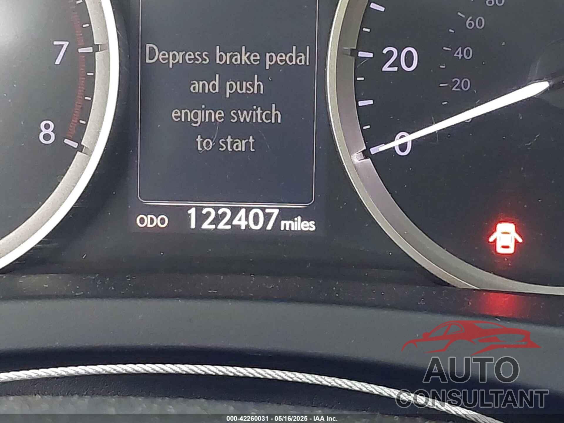 LEXUS IS 350 2014 - JTHBE1D22E5002420