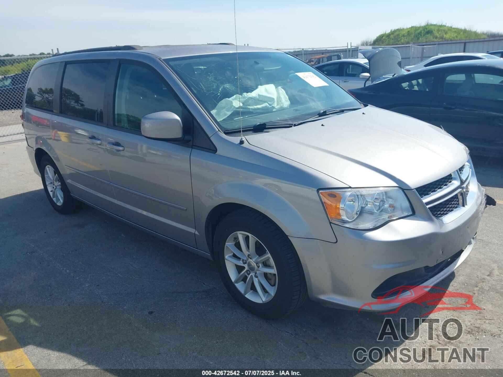 DODGE GRAND CARAVAN 2016 - 2C4RDGCG9GR389248