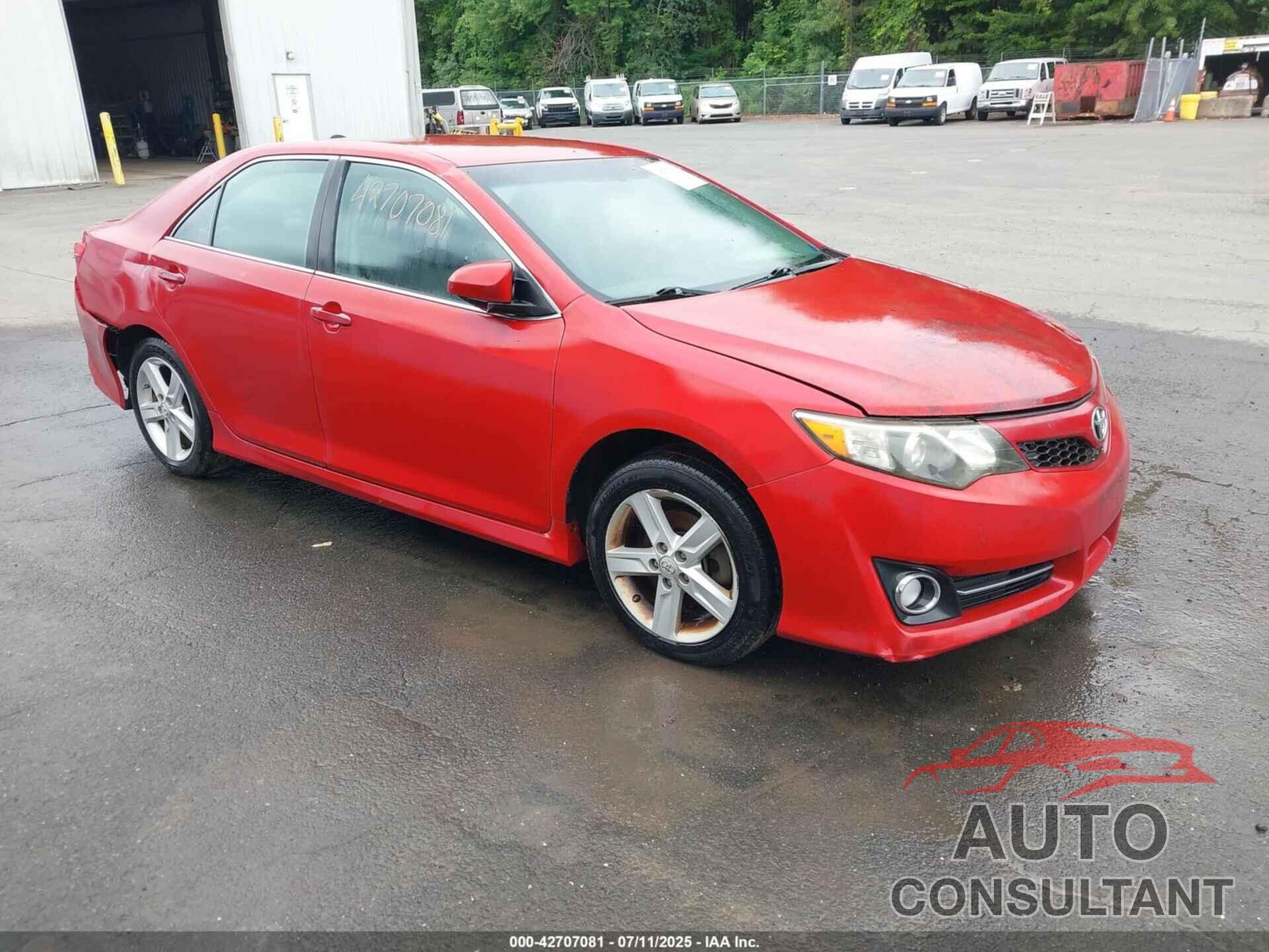 TOYOTA CAMRY 2012 - 4T1BF1FK4CU527425