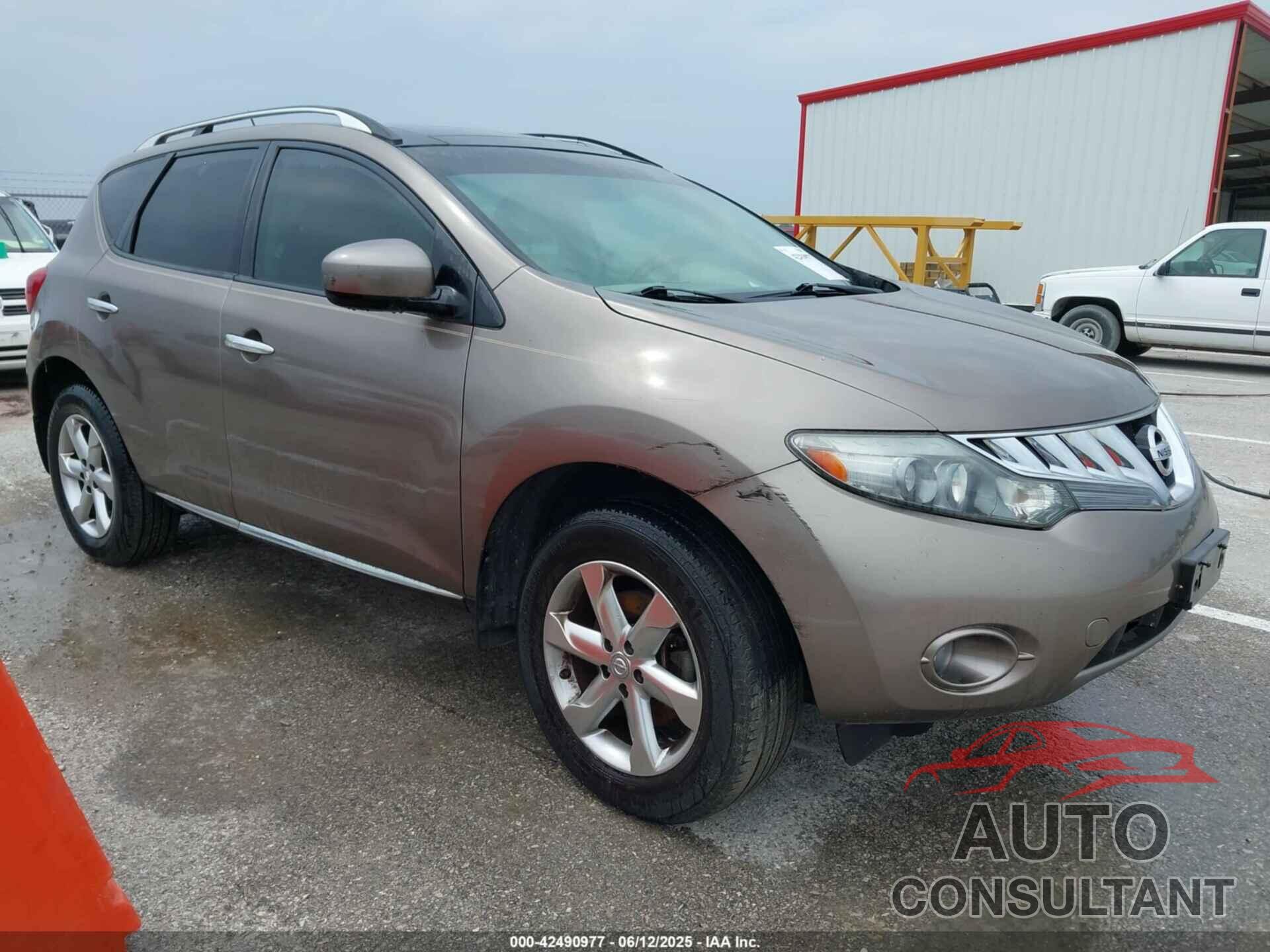 NISSAN MURANO 2010 - JN8AZ1MW1AW136235