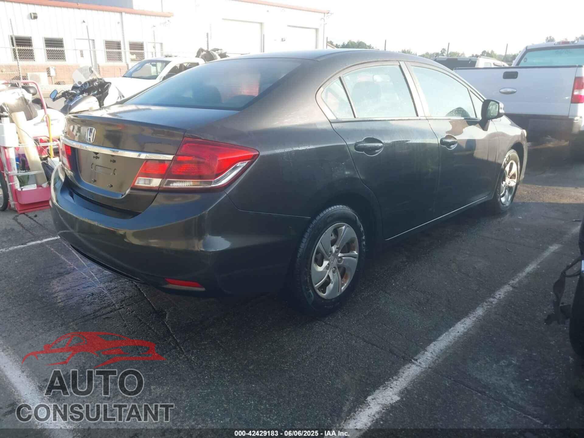 HONDA CIVIC 2013 - 19XFB2F55DE219729