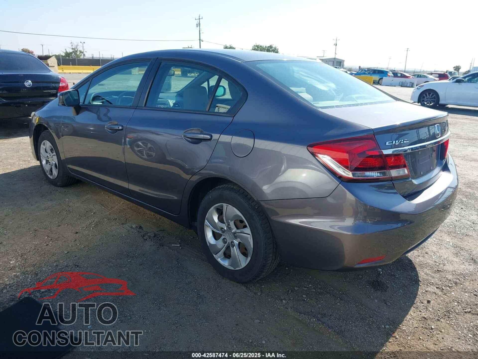 HONDA CIVIC 2014 - 19XFB2F53EE215048