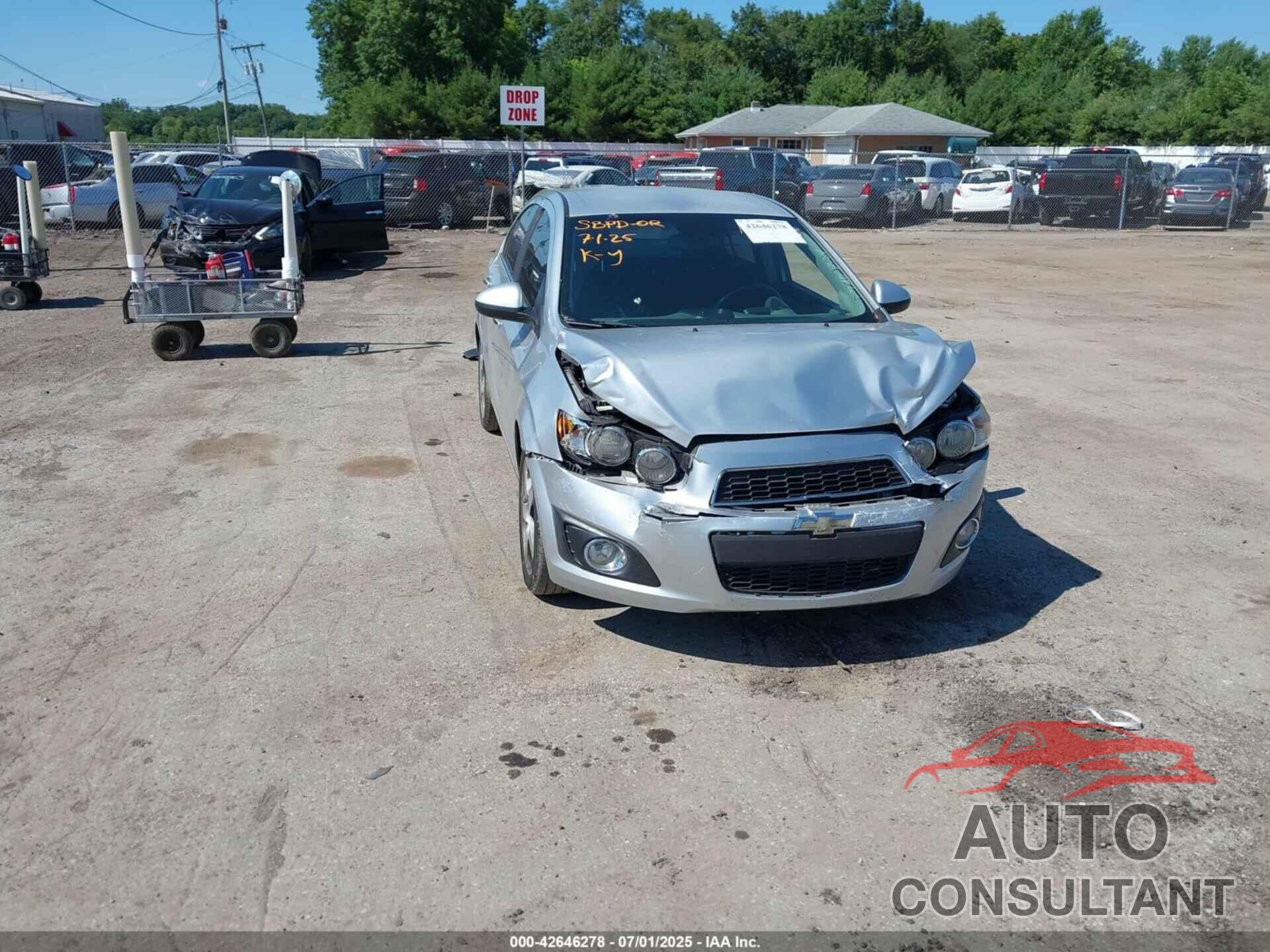 CHEVROLET SONIC 2013 - 1G1JE5SB2D4105616