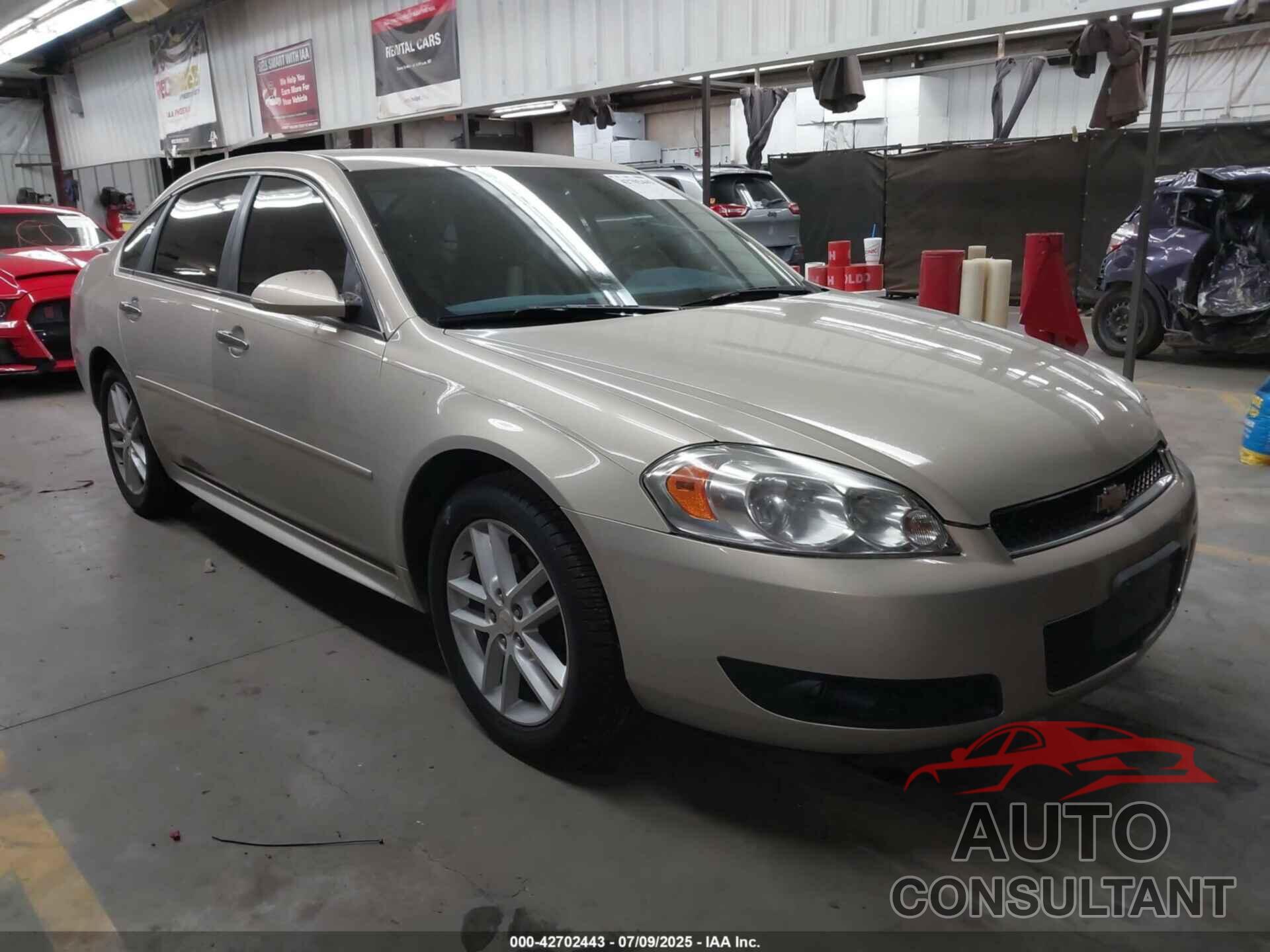 CHEVROLET IMPALA 2012 - 2G1WC5E38C1103850
