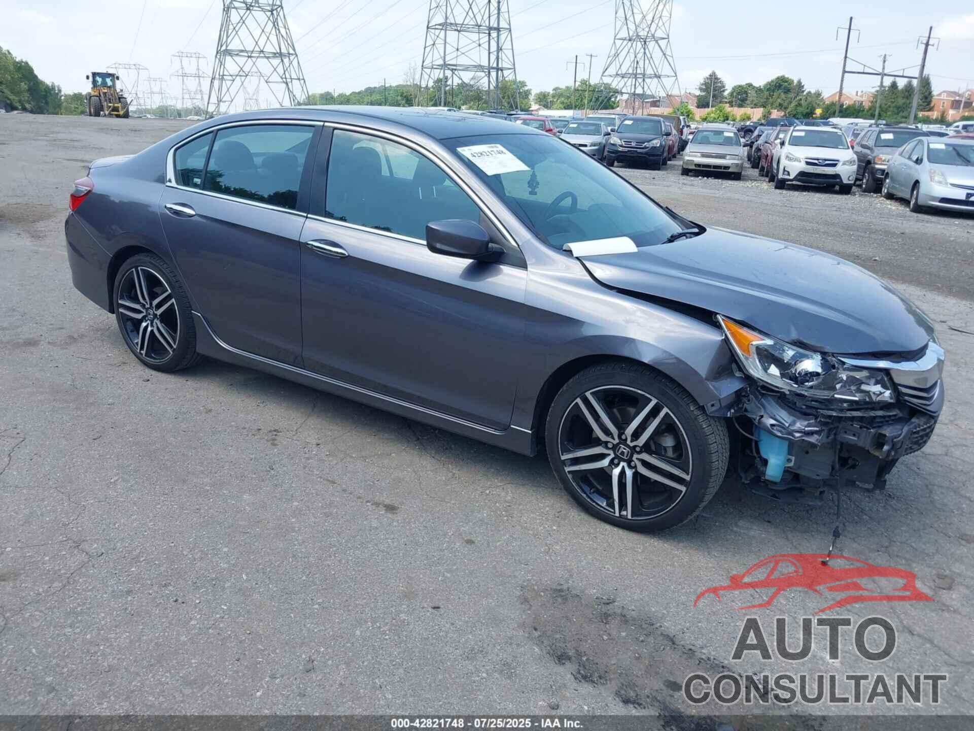 HONDA ACCORD 2016 - 1HGCR2F50GA208323