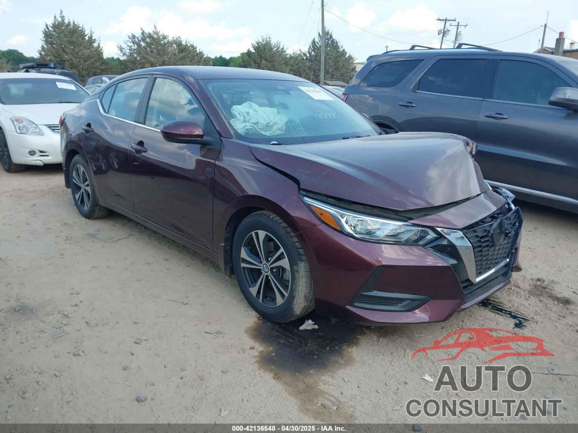 NISSAN SENTRA 2022 - 3N1AB8CV8NY261686