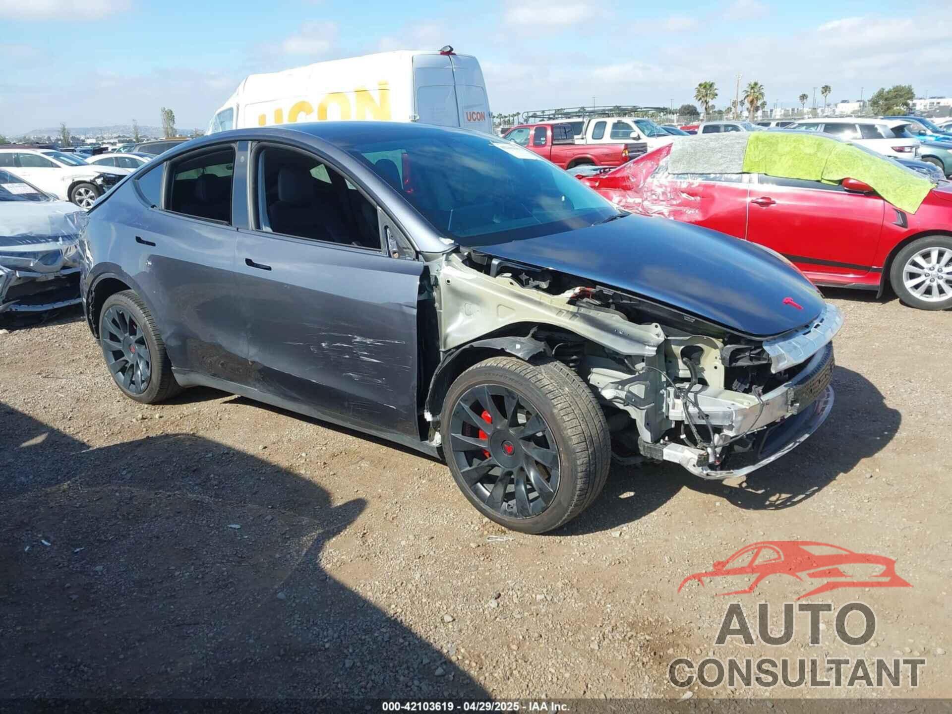 TESLA MODEL Y 2022 - 7SAYGDEE5NF342226