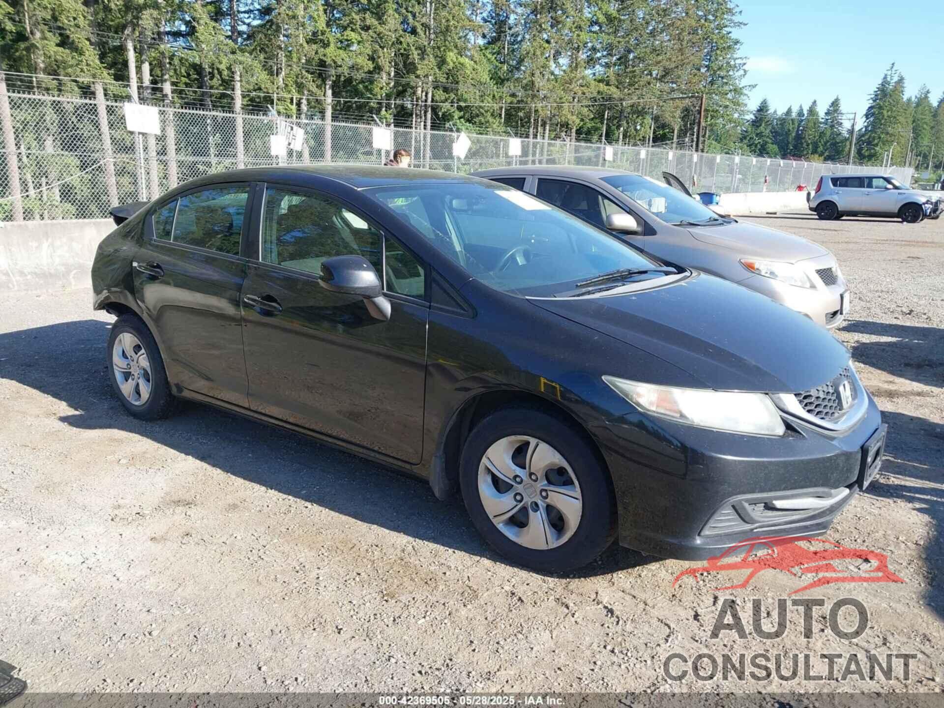 HONDA CIVIC 2013 - 2HGFB2F58DH564811