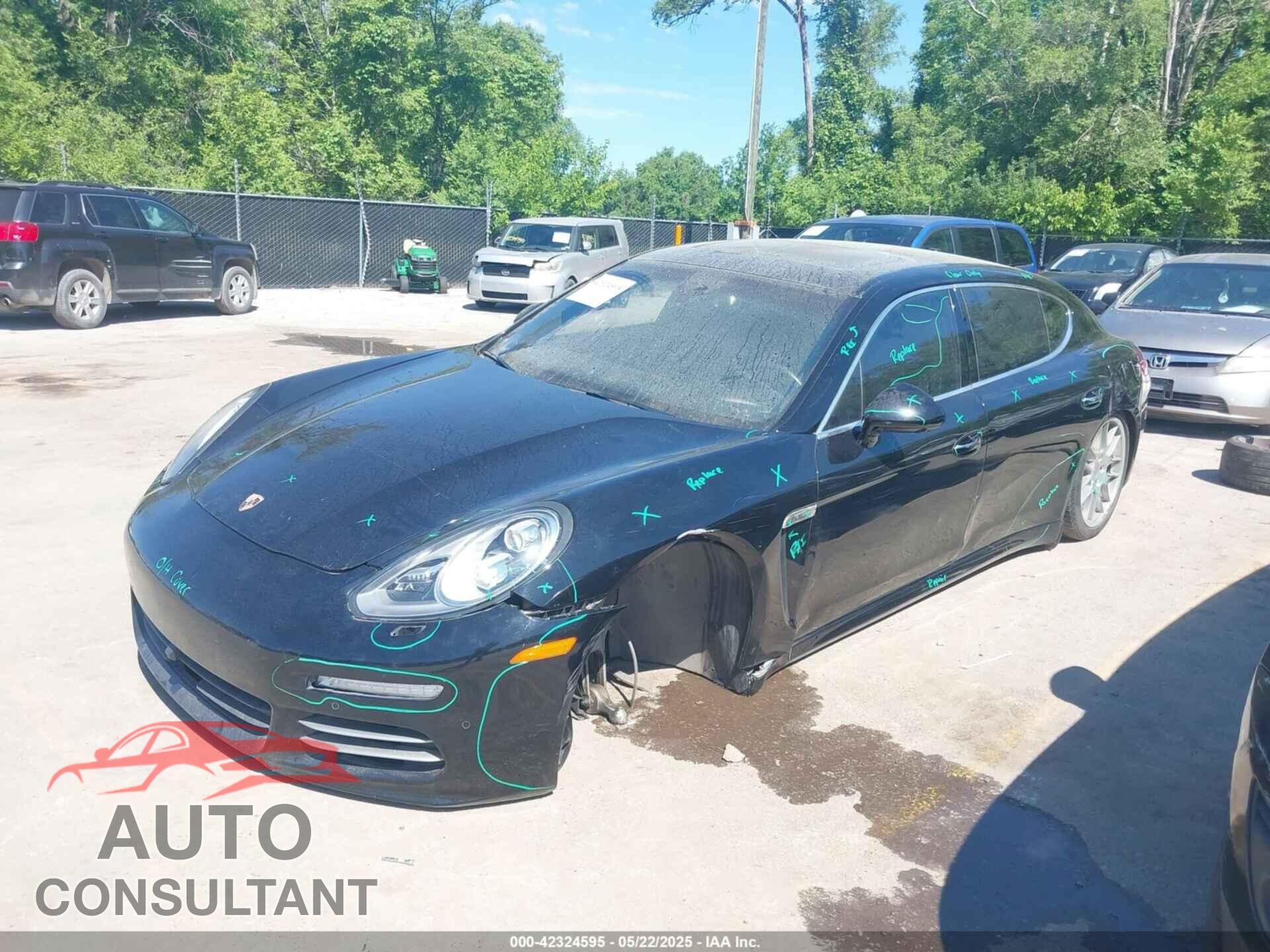 PORSCHE PANAMERA 2014 - WP0BB2A78EL062021