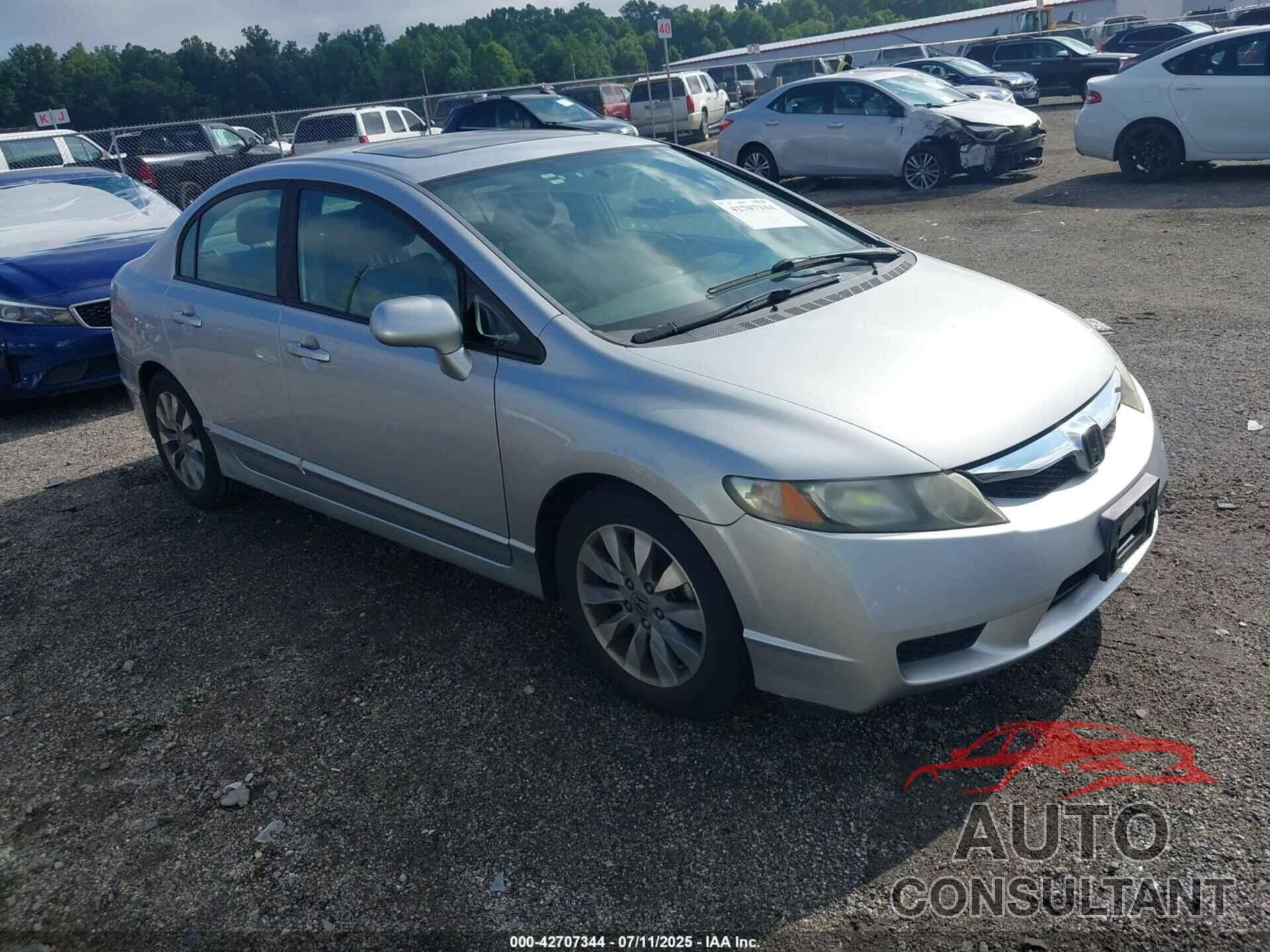 HONDA CIVIC 2010 - 19XFA1F91AE055553