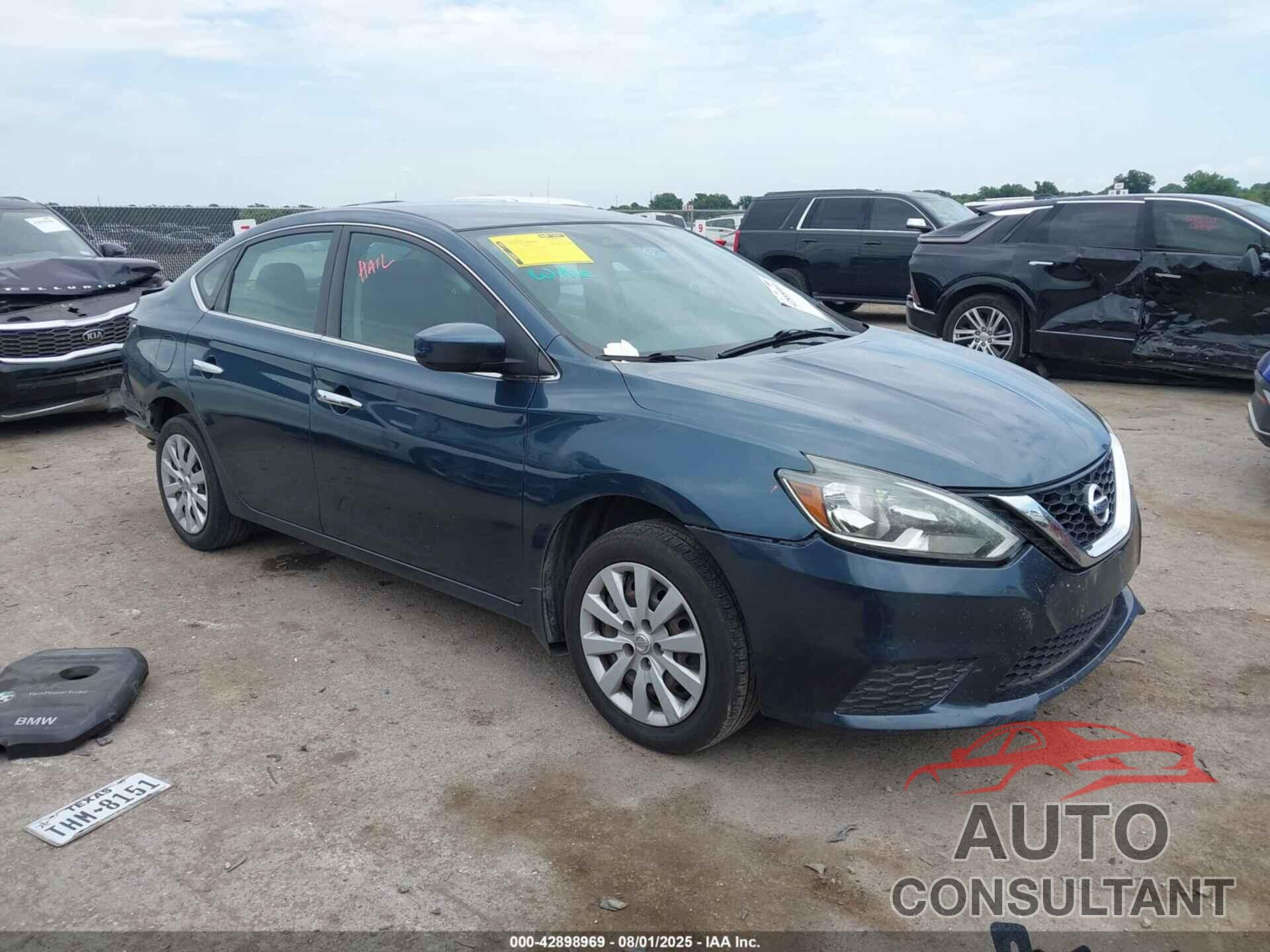 NISSAN SENTRA 2017 - 3N1AB7AP6HY255937