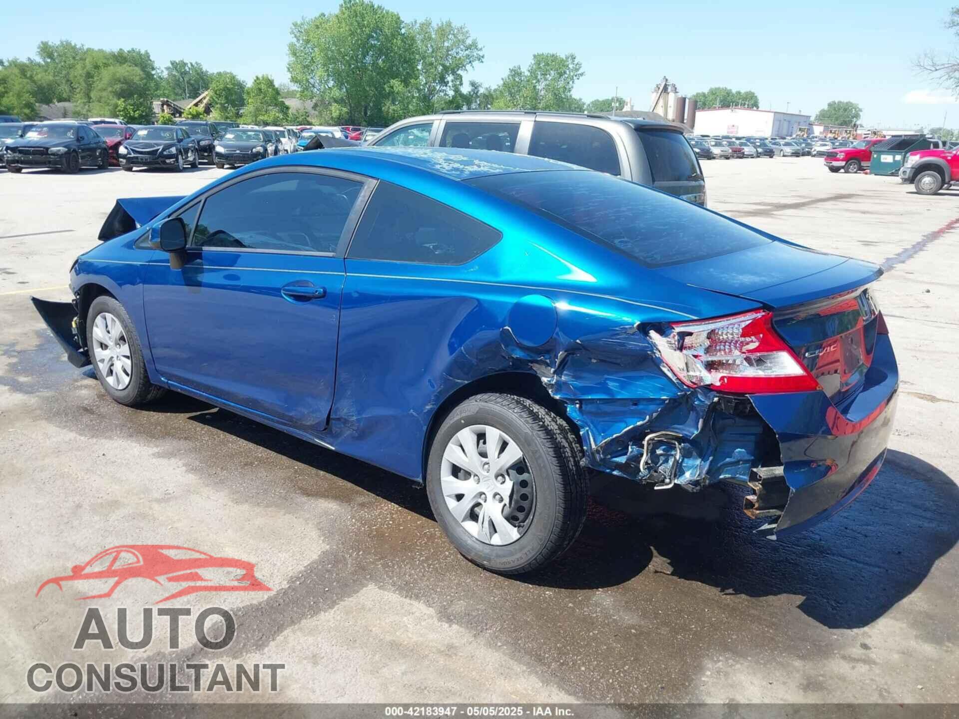 HONDA CIVIC 2012 - 2HGFG3B50CH504212