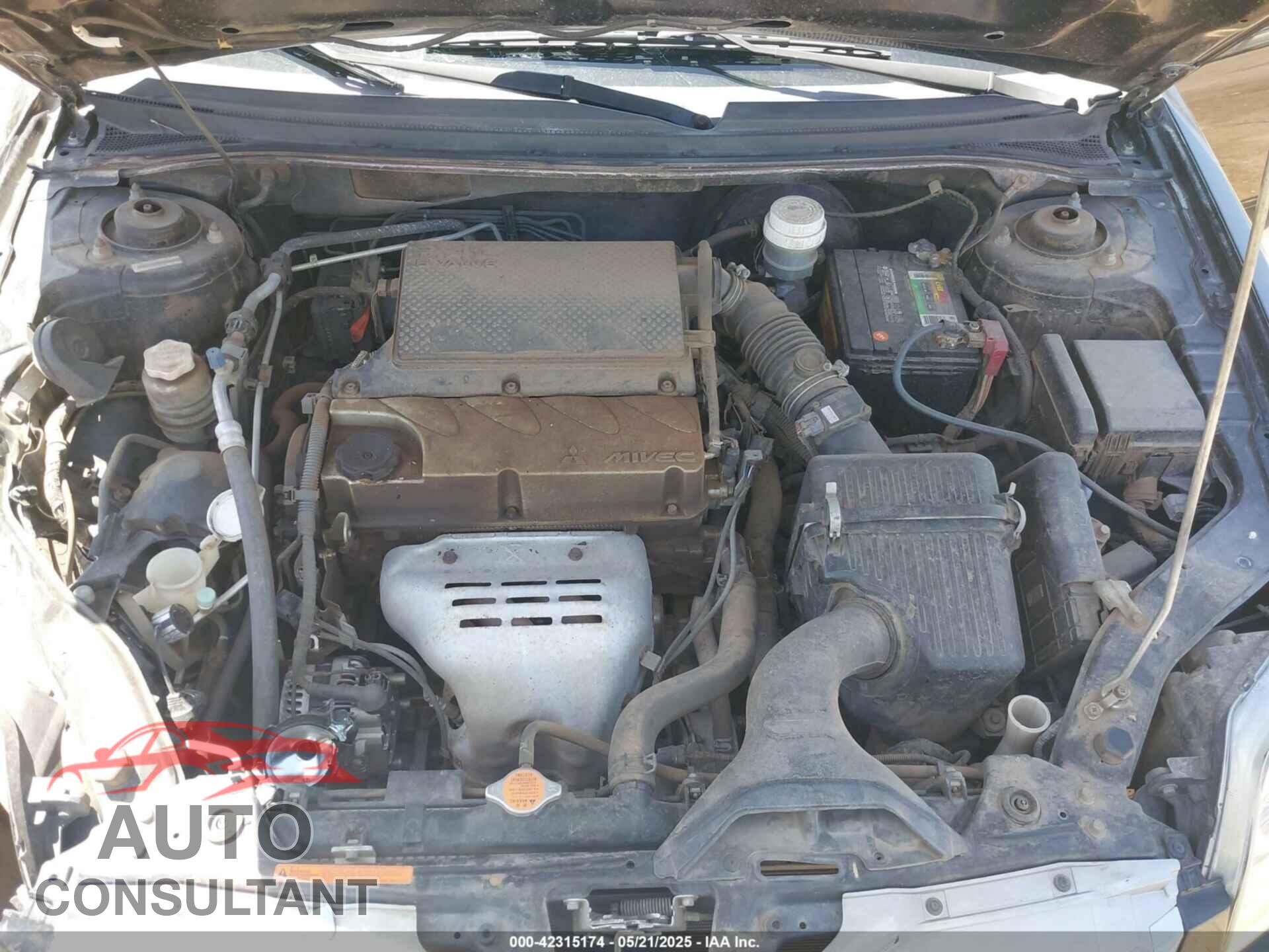 MITSUBISHI GALANT 2012 - 4A32B3FF3CE018285