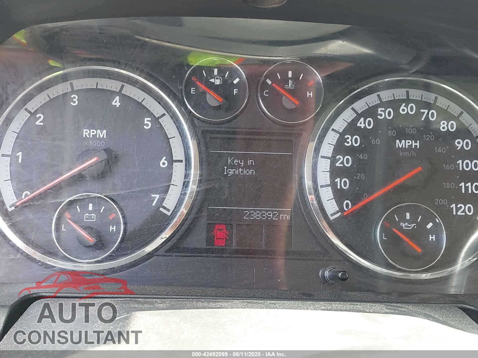 DODGE RAM 1500 2010 - 1D7RV1CP3AS197393
