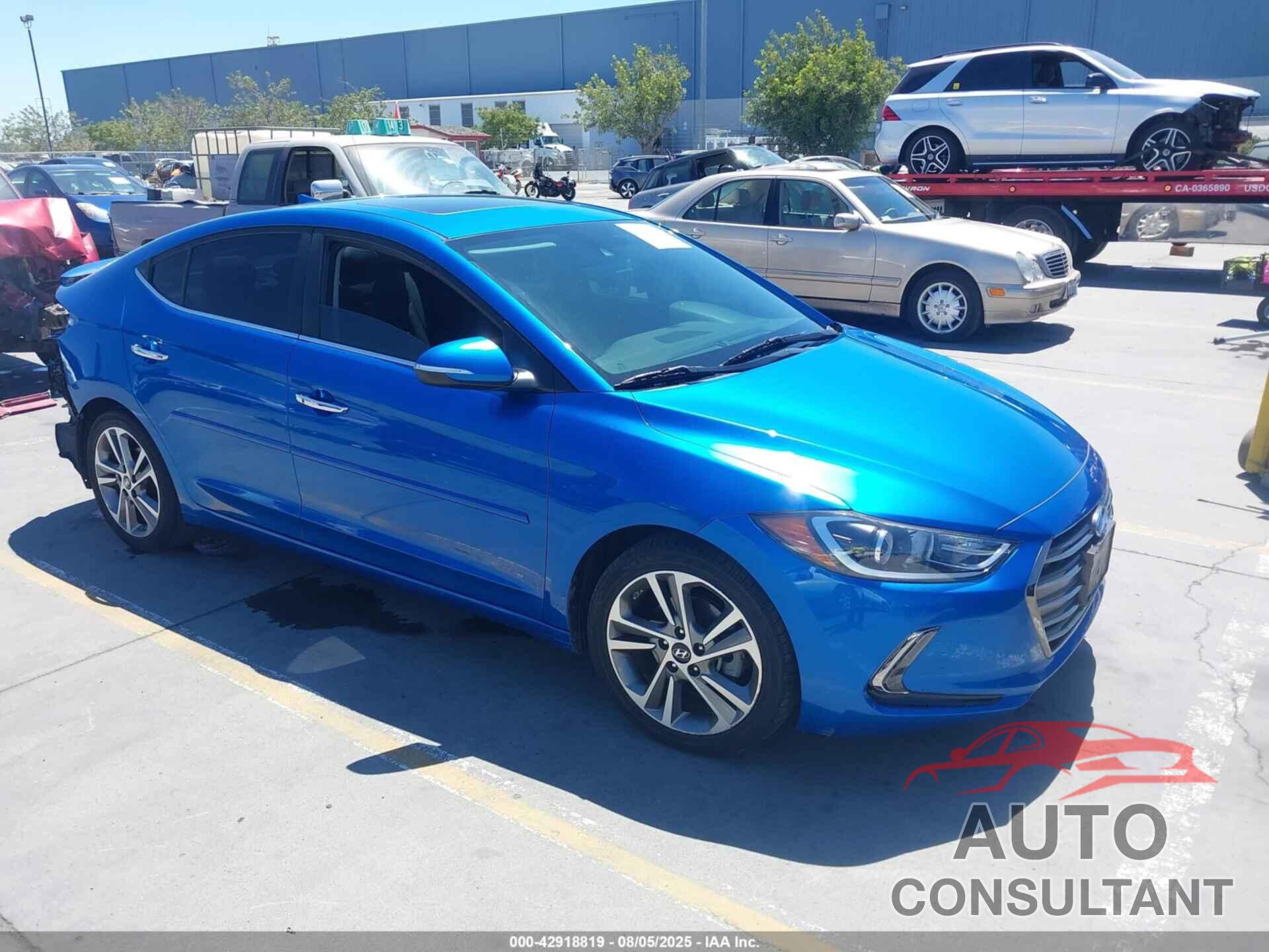 HYUNDAI ELANTRA 2017 - 5NPD84LF5HH123986