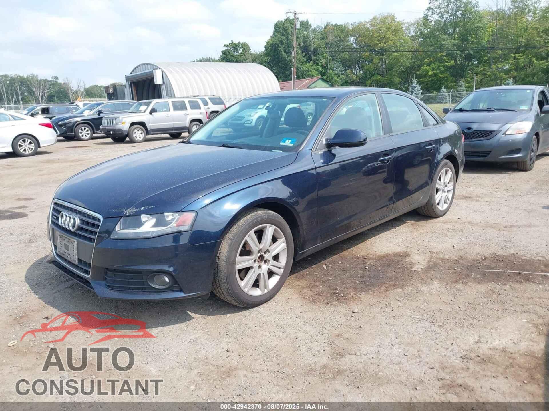AUDI A4 2010 - WAUBFAFLXAN058312